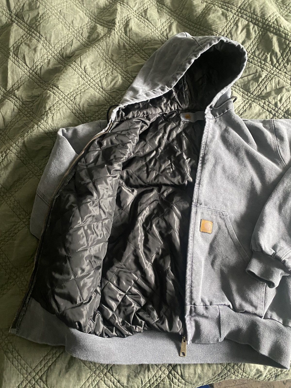 Carhartt Grey Vintage Carhart Jacket with Insulated Lining Size US M / EU 48-50 / 2 - 3 Thumbnail