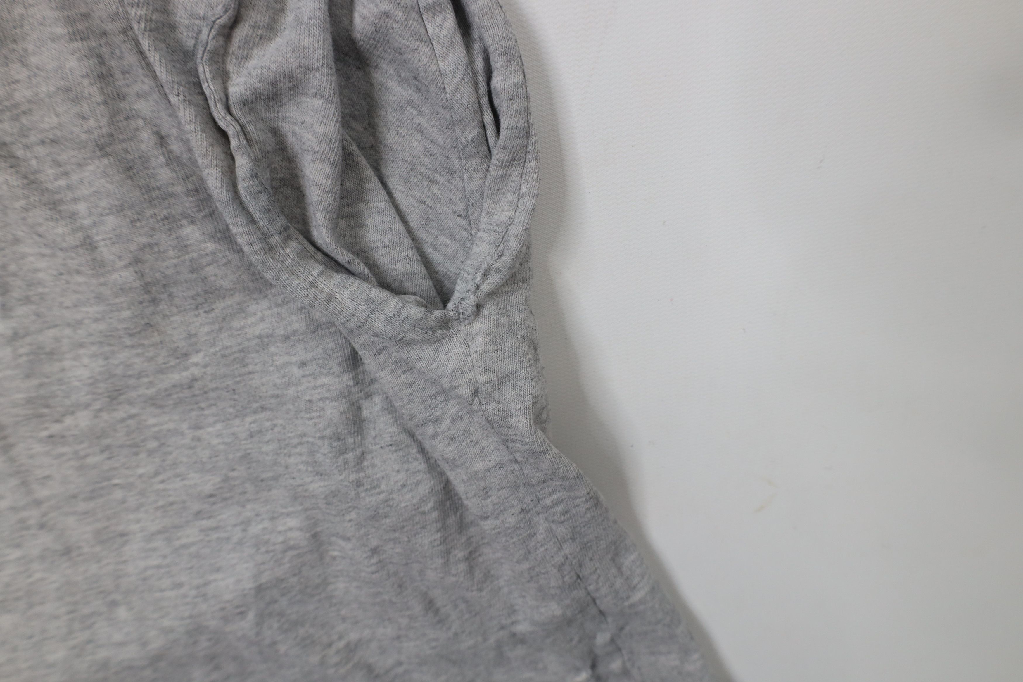 Nike × Vintage Vintage 90s Nike Travis Scott Mini Swoosh Shorts Gray USA Size US 32 / EU 48 - 6 Thumbnail