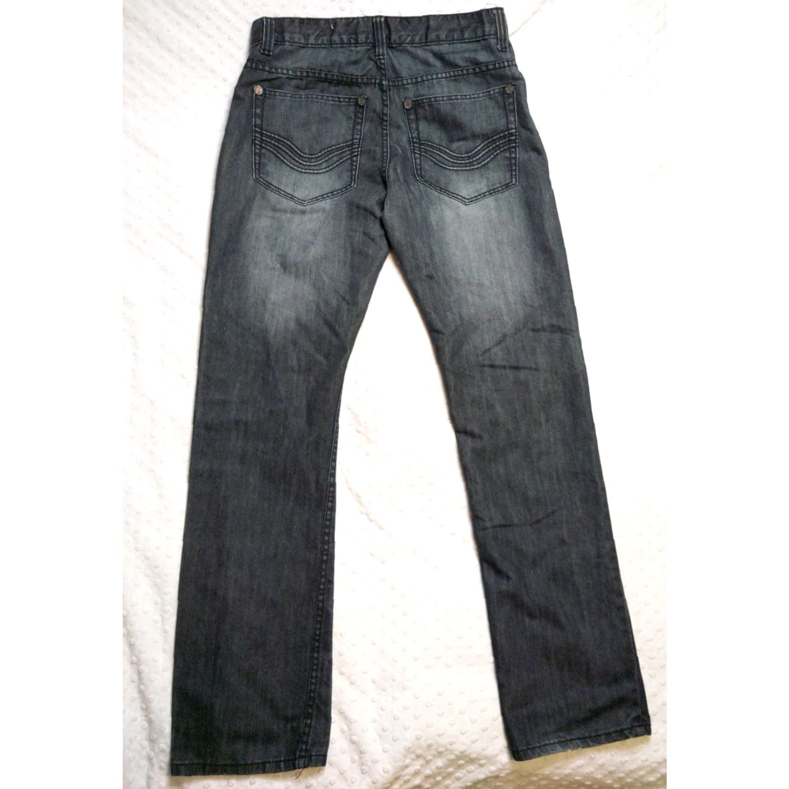 Vintage Monarchy Jeans Men 5-Pocket Denim Dark Wash Straight Blue Cotton Size 32 Vintage Regular Rise Mid 10-12 In Size US 32 / EU 48 - 7 Thumbnail