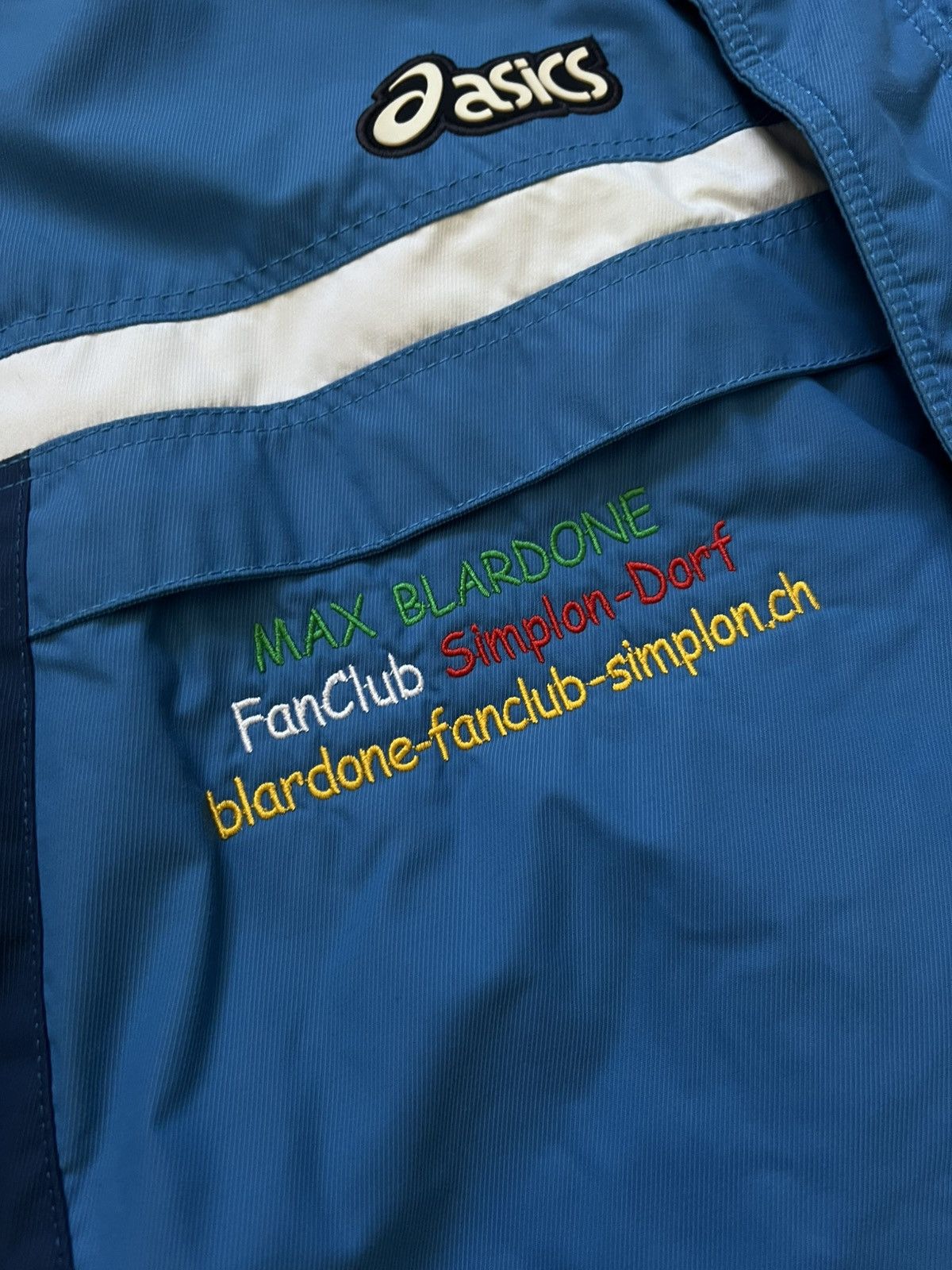 Asics Vintage ASICS Italia Olympic Vest Big Logo XL Size US XL / EU 56 / 4 - 6 Thumbnail
