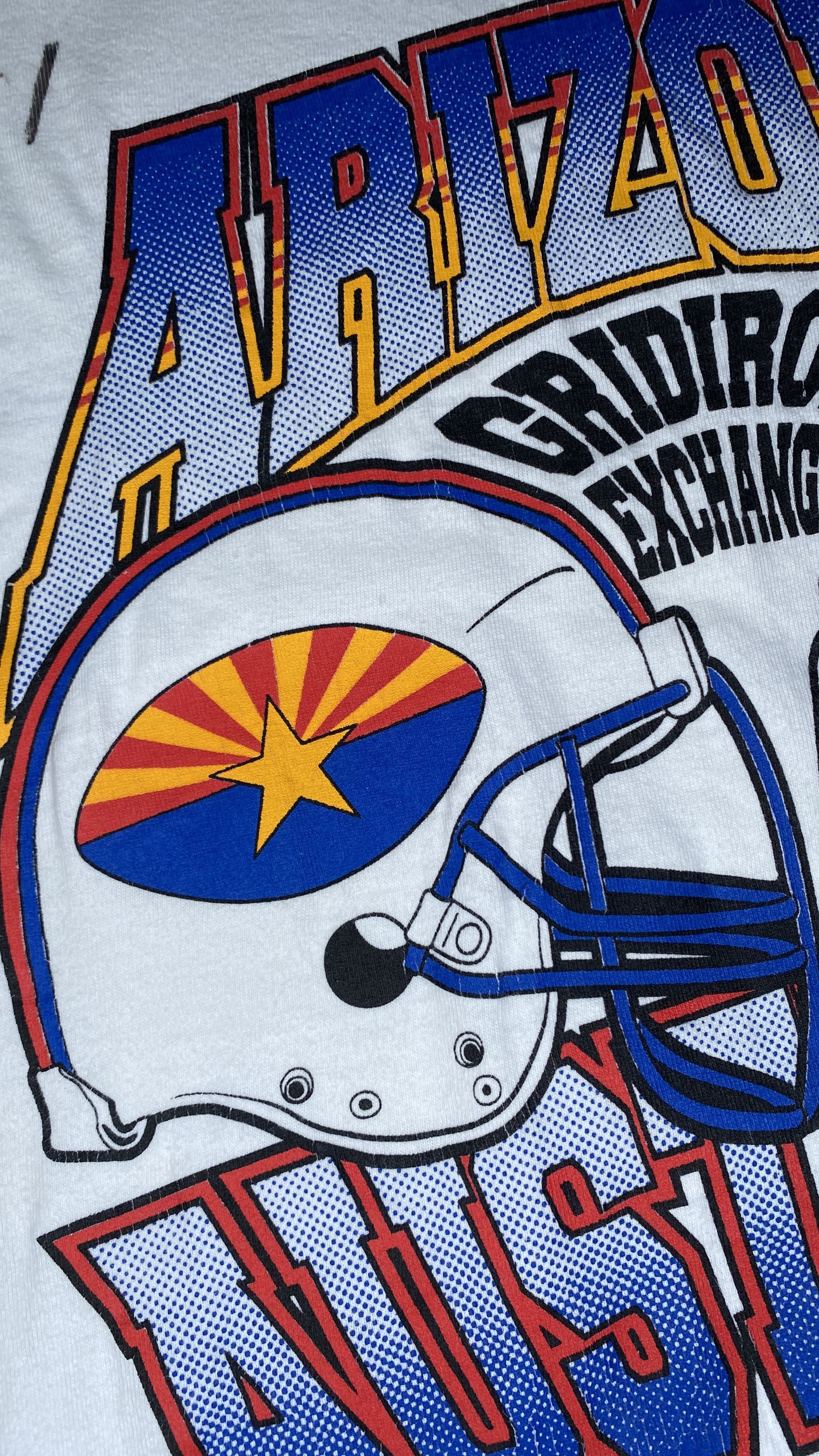 Vintage Vintage 90s Gridiron Exchange Arizona vs Australia Tee Size US L / EU 52-54 / 3 - 5 Thumbnail