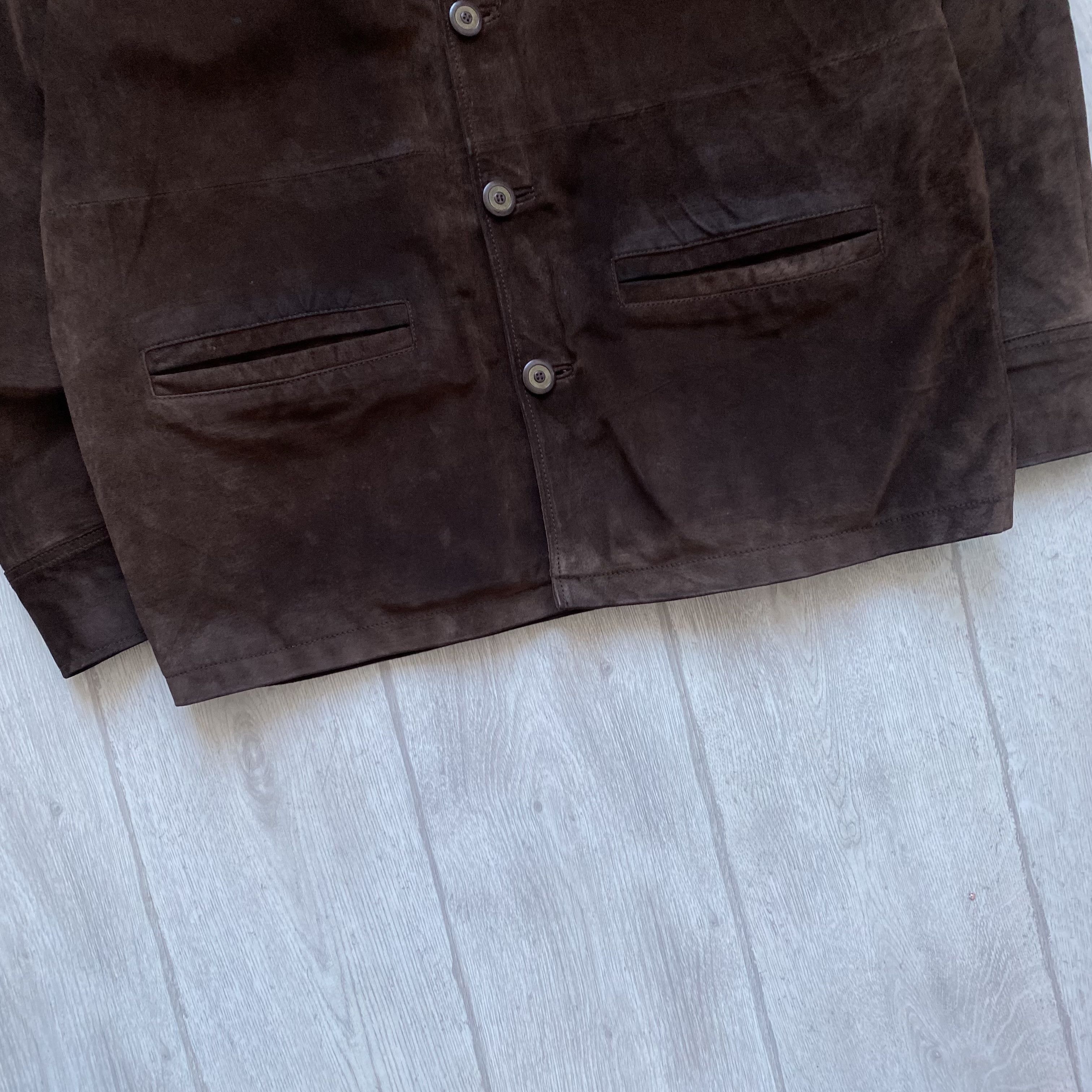 Marlboro Classics Vintage Marlboro Classics Style Brown Leather Jacket Suede Size US L / EU 52-54 / 3 - 3 Thumbnail