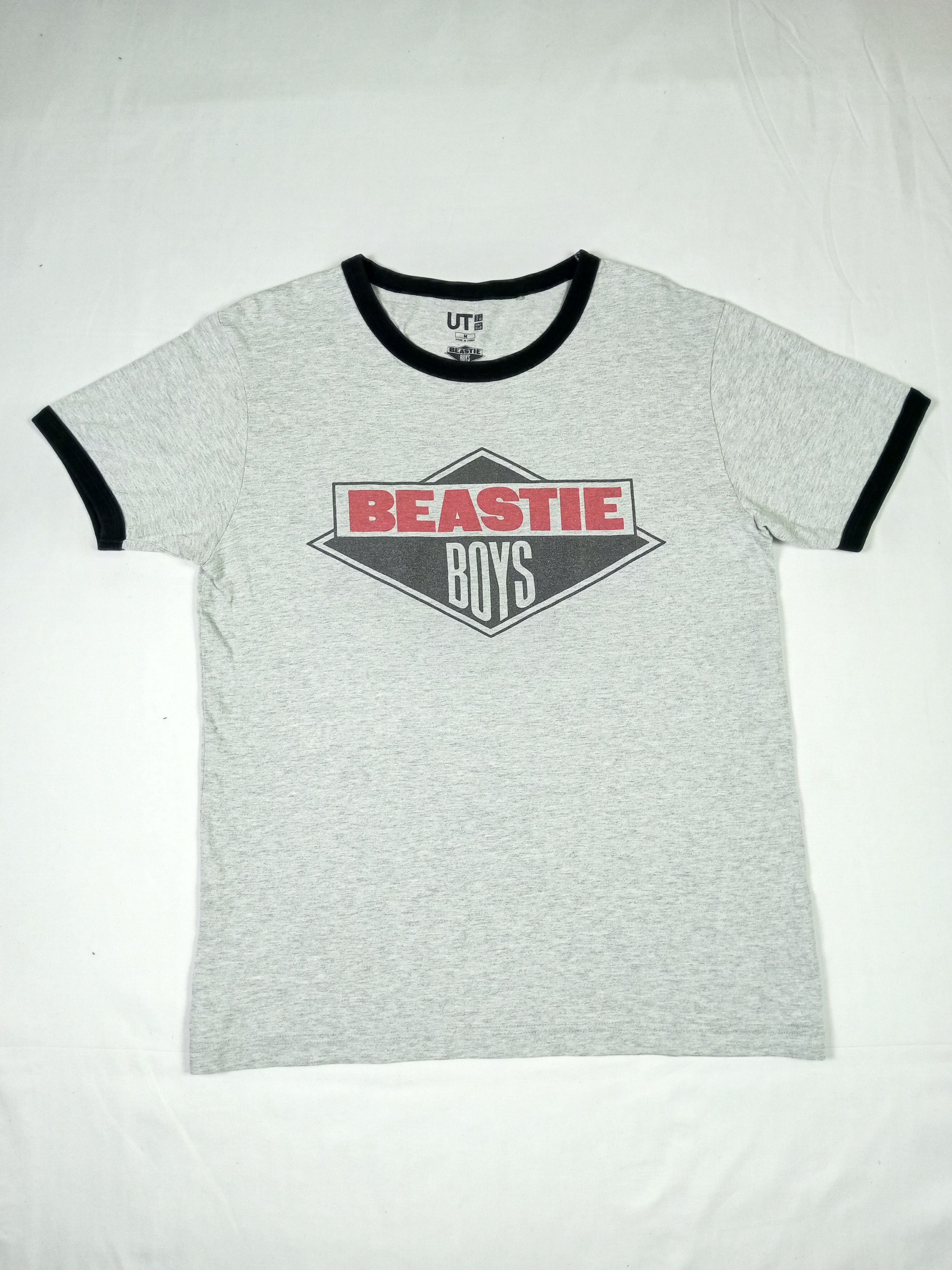 Rare Beastie Boy Band X Uniqlo Ringer Tee