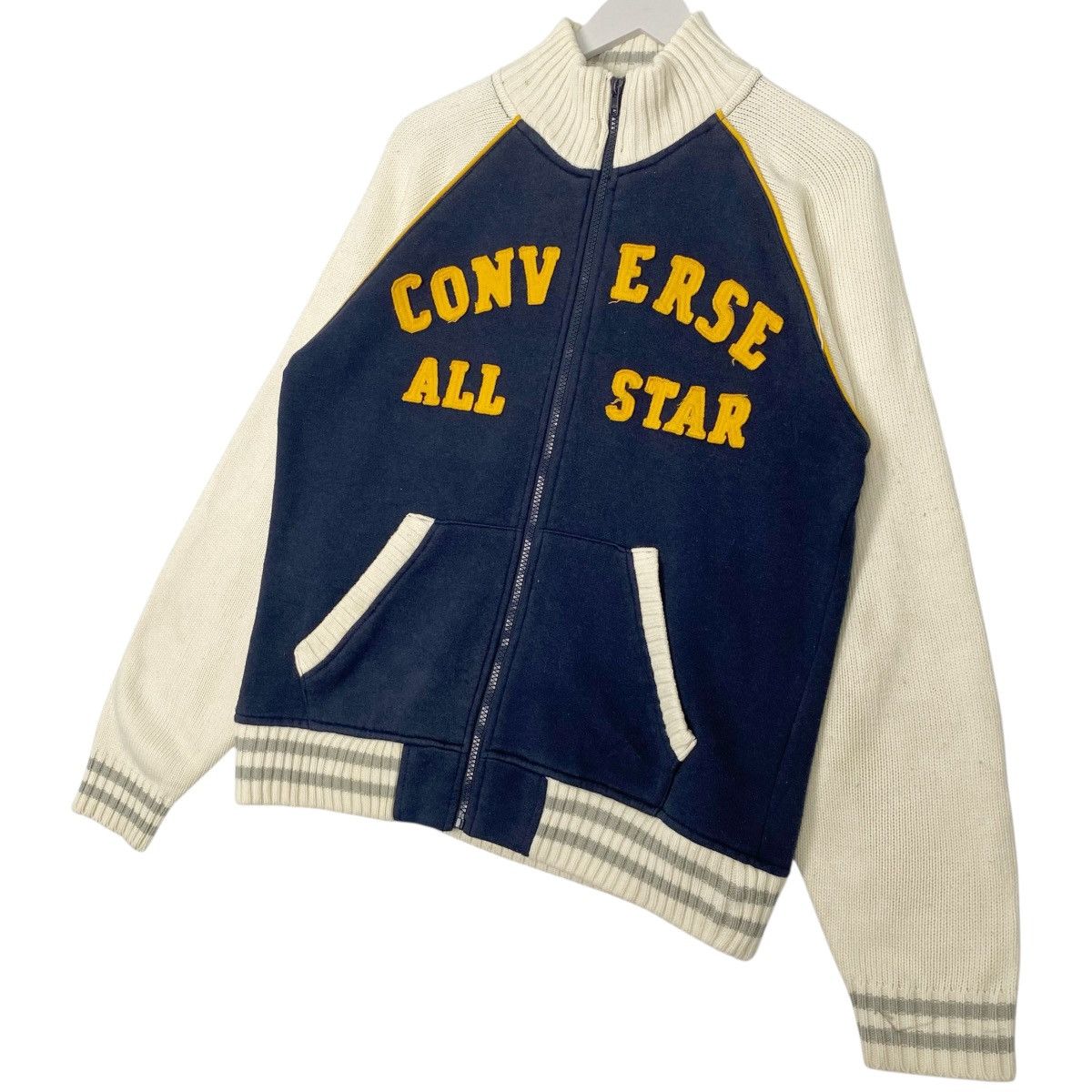 Vintage Vintage Converse Full Zip Big Logo Multicolour Size L Size US L / EU 52-54 / 3 - 2 Thumbnail