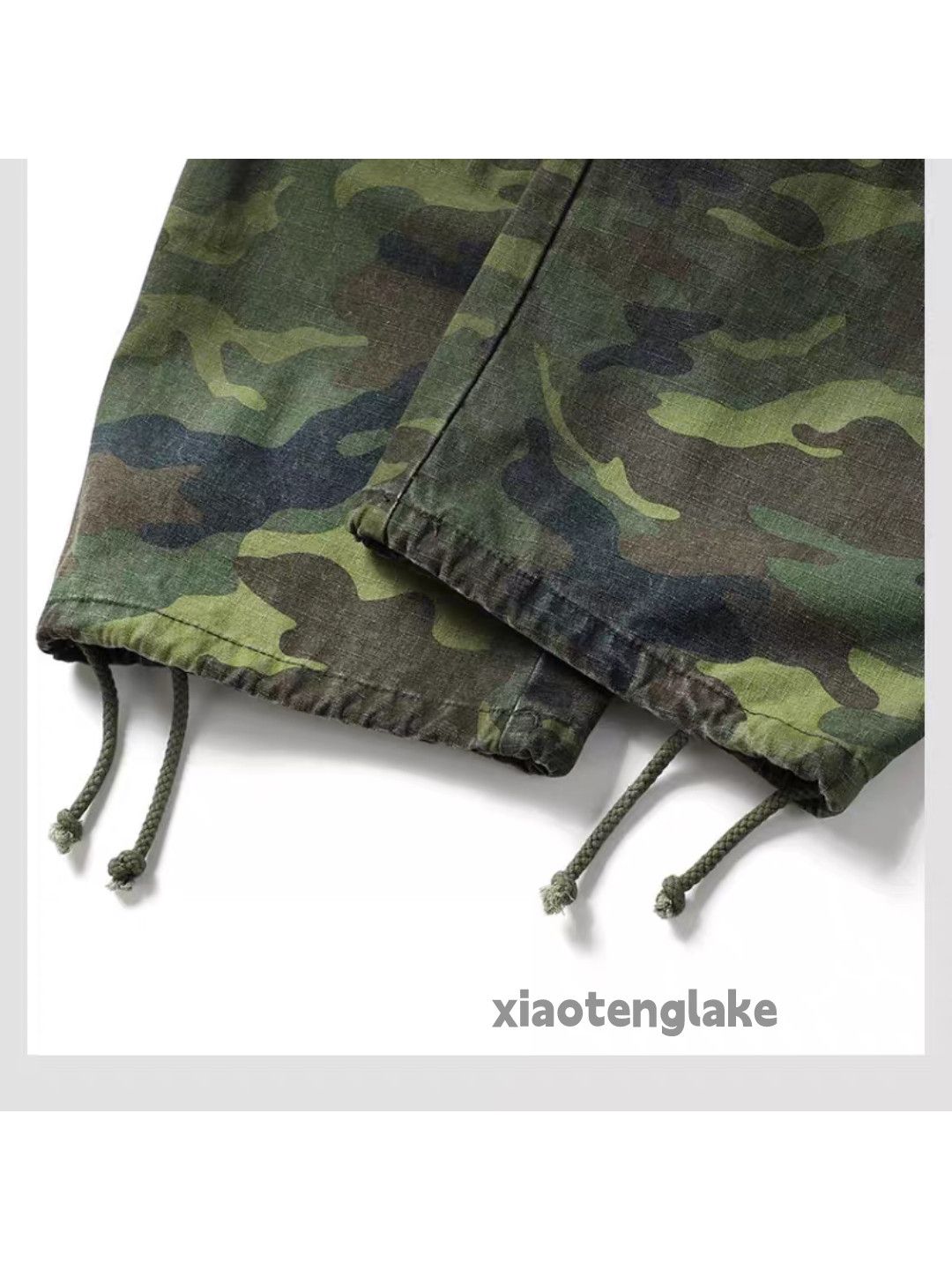 Vintage xz utility military loose hiphop full pattern festival pants Size US 34 / EU 50 - 5 Thumbnail