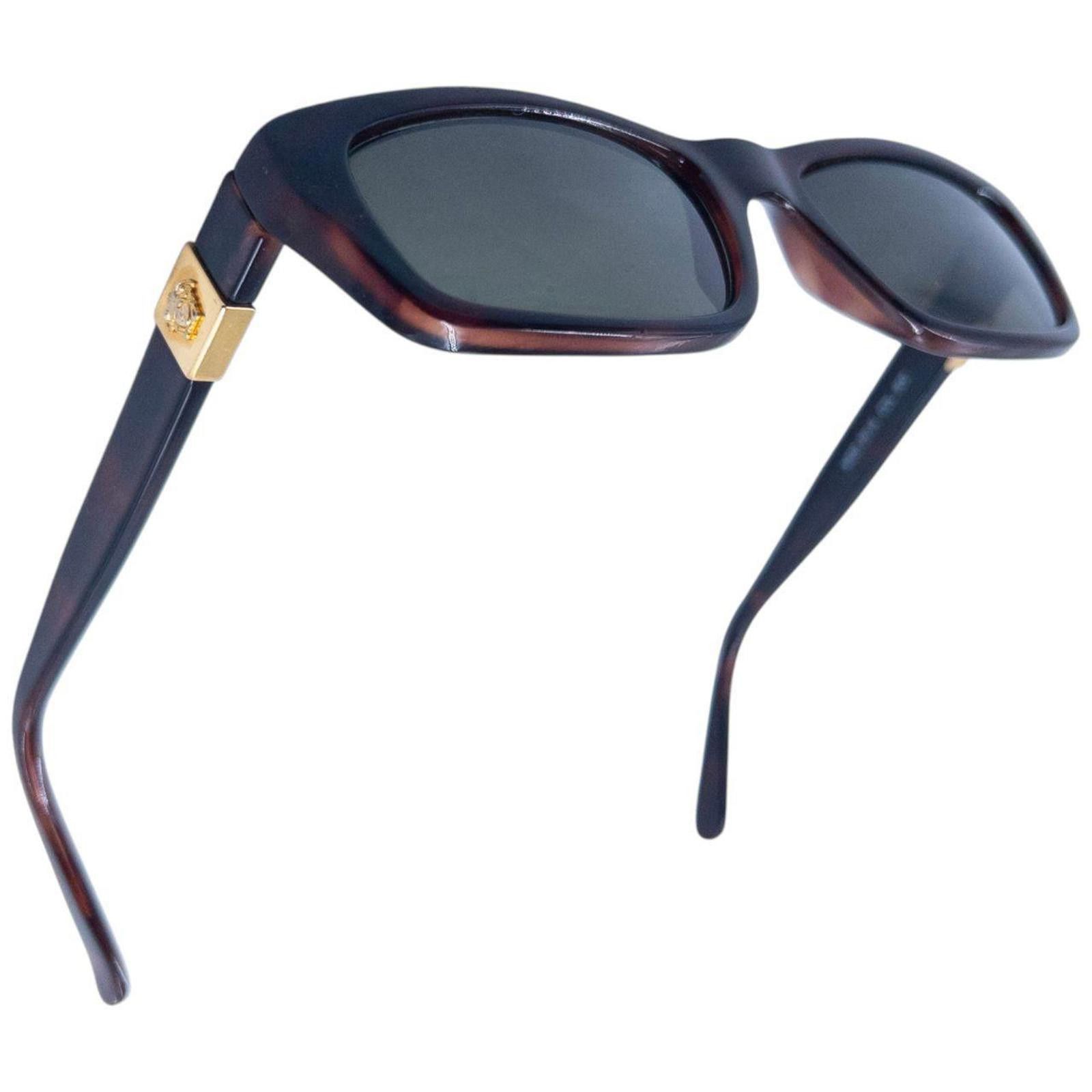 Versace Vintage Gianni Versace Tortoise Shell Sunglasses Size ONE SIZE - 5 Thumbnail