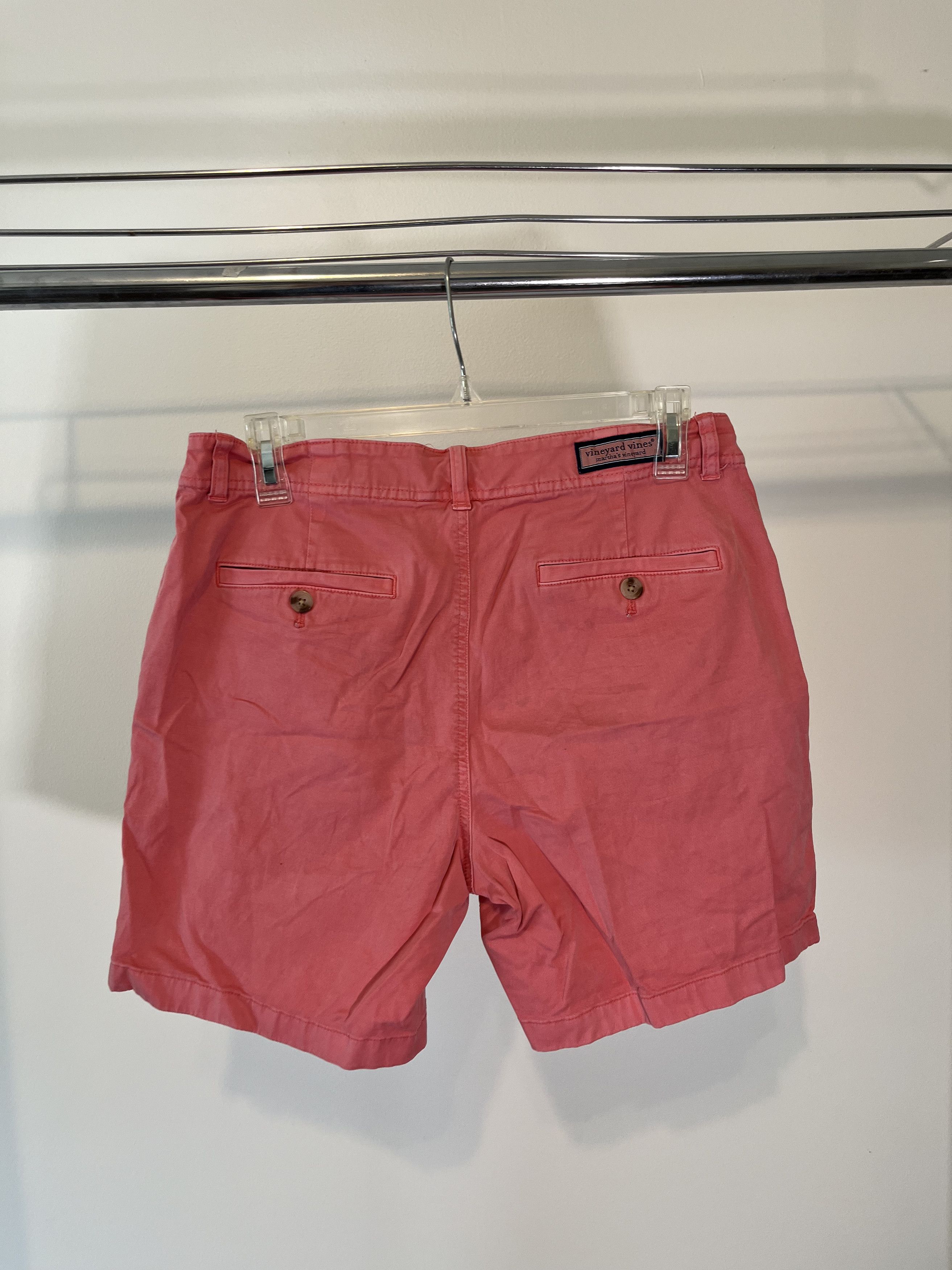 Vineyard Vines Pink Shorts Size US 31 - 2 Thumbnail