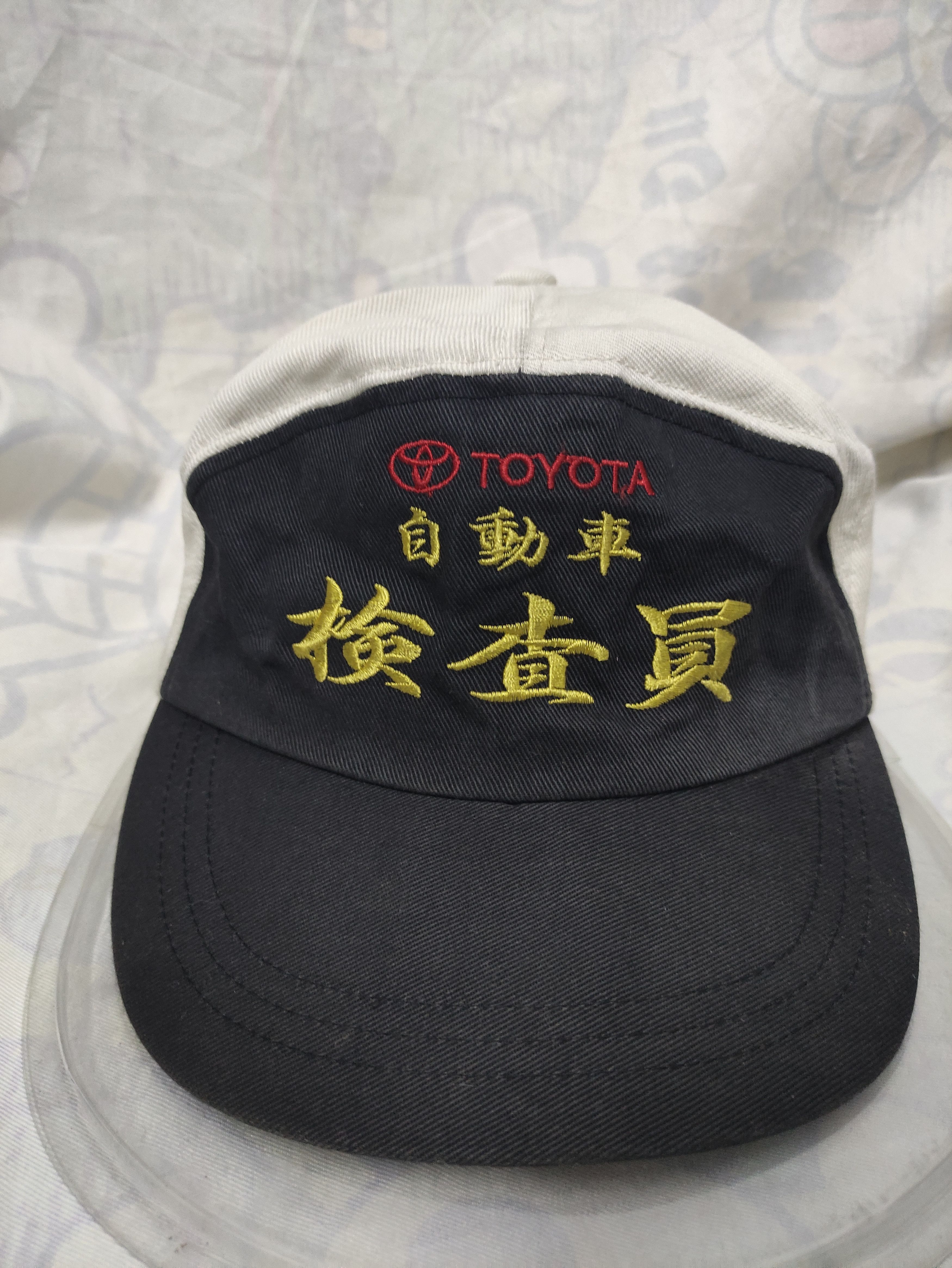 Japanese Brand TOYOTA 3 MONKEY KANJI RACING VINTAGE CAP Size ONE SIZE - 11 Thumbnail