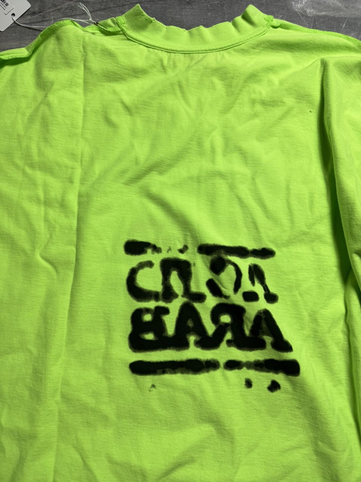 Balenciaga Balenciaga Acid Arab Distressed Long Sleeve Shirt LIMITED Size US S / EU 44-46 / 1 - 9 Thumbnail