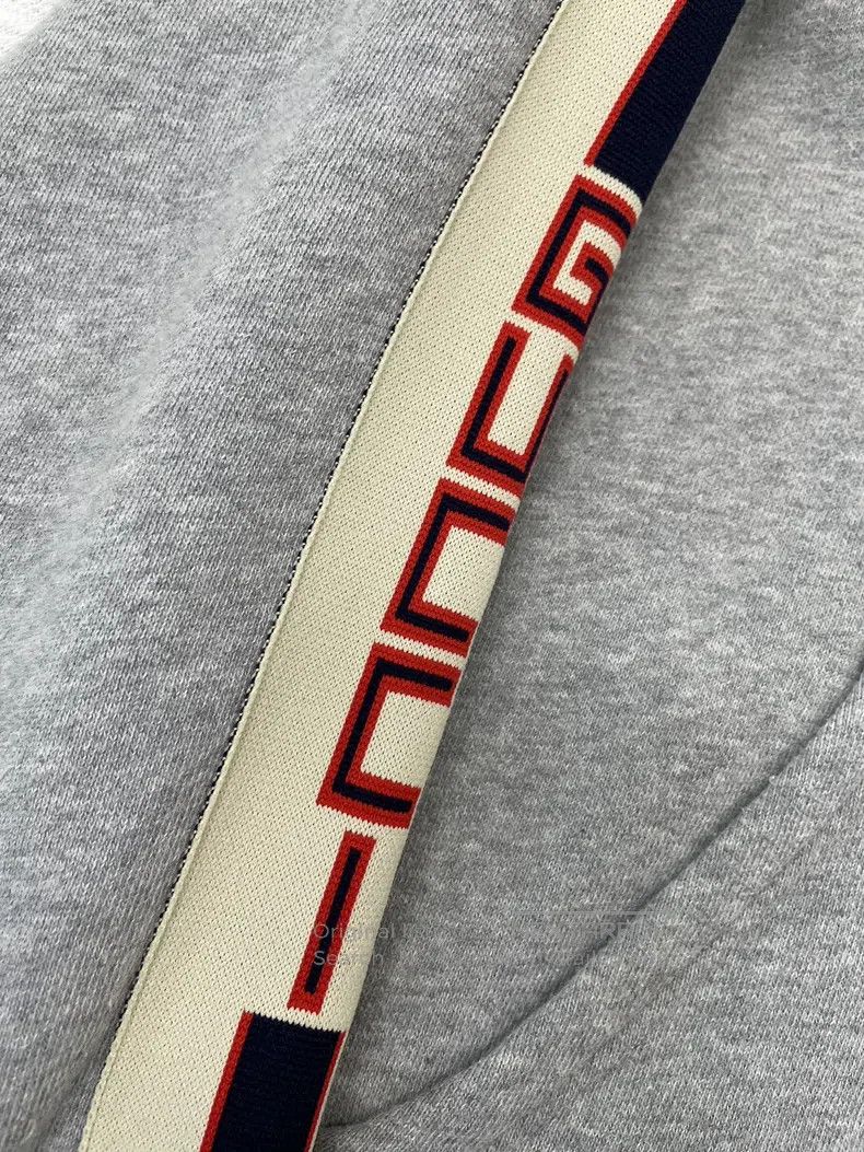 Gucci Gucci Grey bow letter logo hooded zipper jacket Size XS / US 0-2 / IT 36-38 - 3 Thumbnail