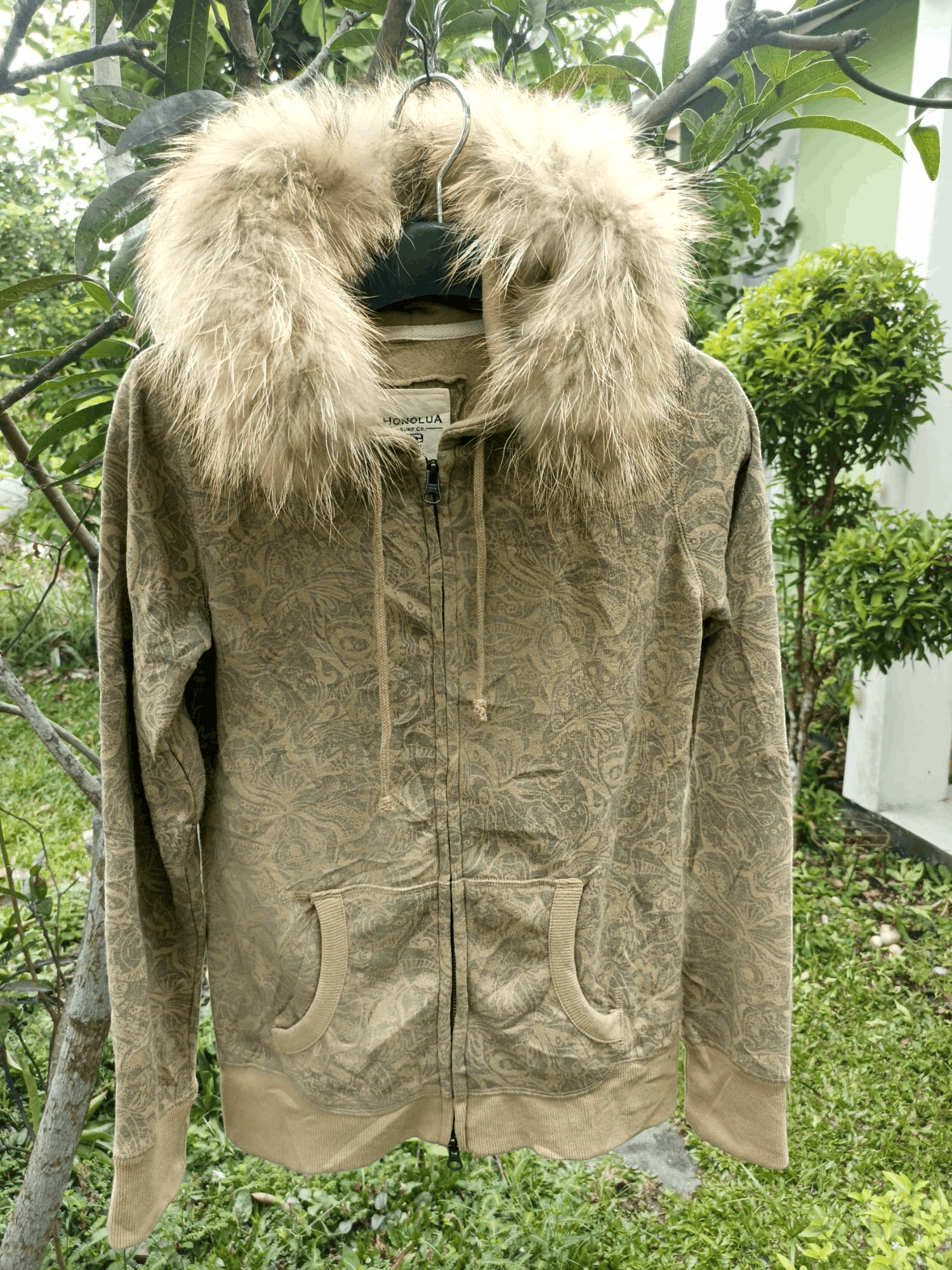 If Six Was Nine × Japanese Brand × Le Grande Bleu (L.G.B.) Crazy fur Hoodie Honolua Surf.co All Over Flower Print Size US M / EU 48-50 / 2 - 21 Thumbnail