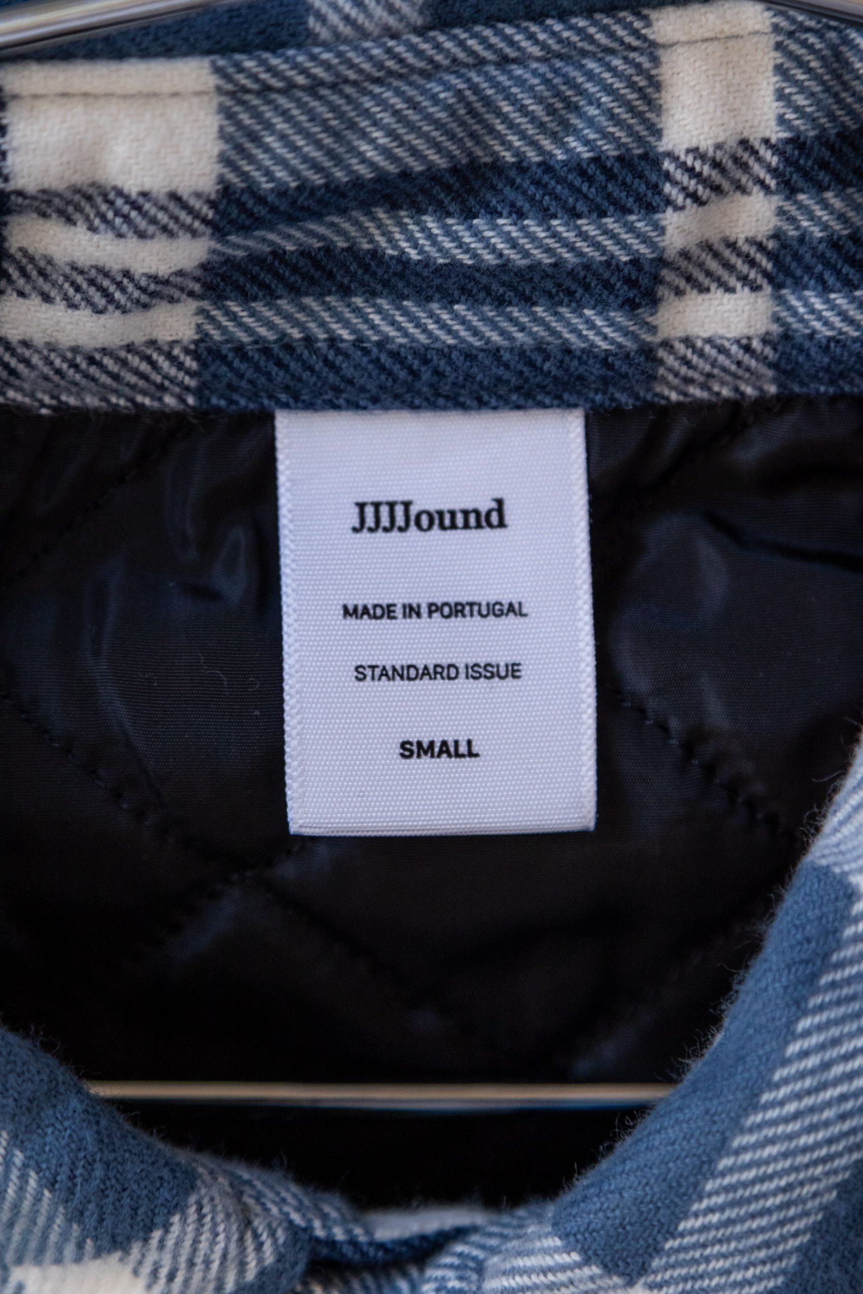 Hypebeast × Jjjjound × Streetwear JJJJound Thermal Flannel Button Up Blue |  Grailed