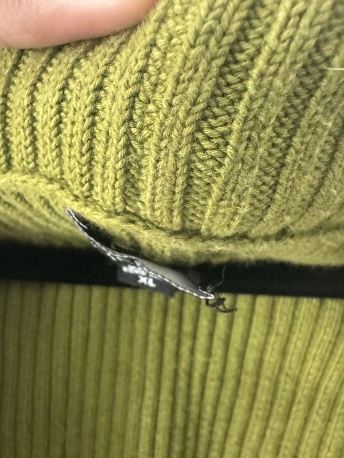 Eileen Fisher Eileen Fisher Cardigan Ribbed Olive Green Cotton XL Size XL / US 12-14 / IT 48-50 - 5 Thumbnail