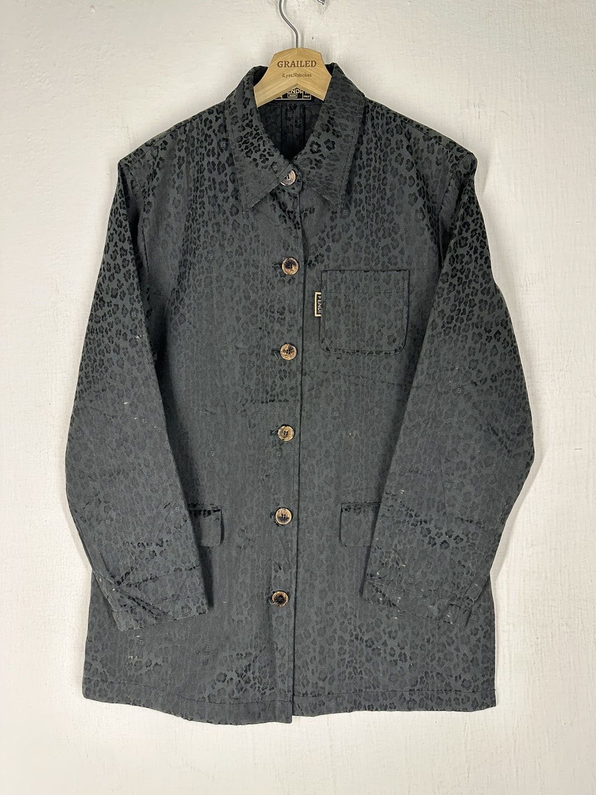 Fendi Vintage Fendi Leopard Jacket Size US M / EU 48-50 / 2 - 7 Thumbnail
