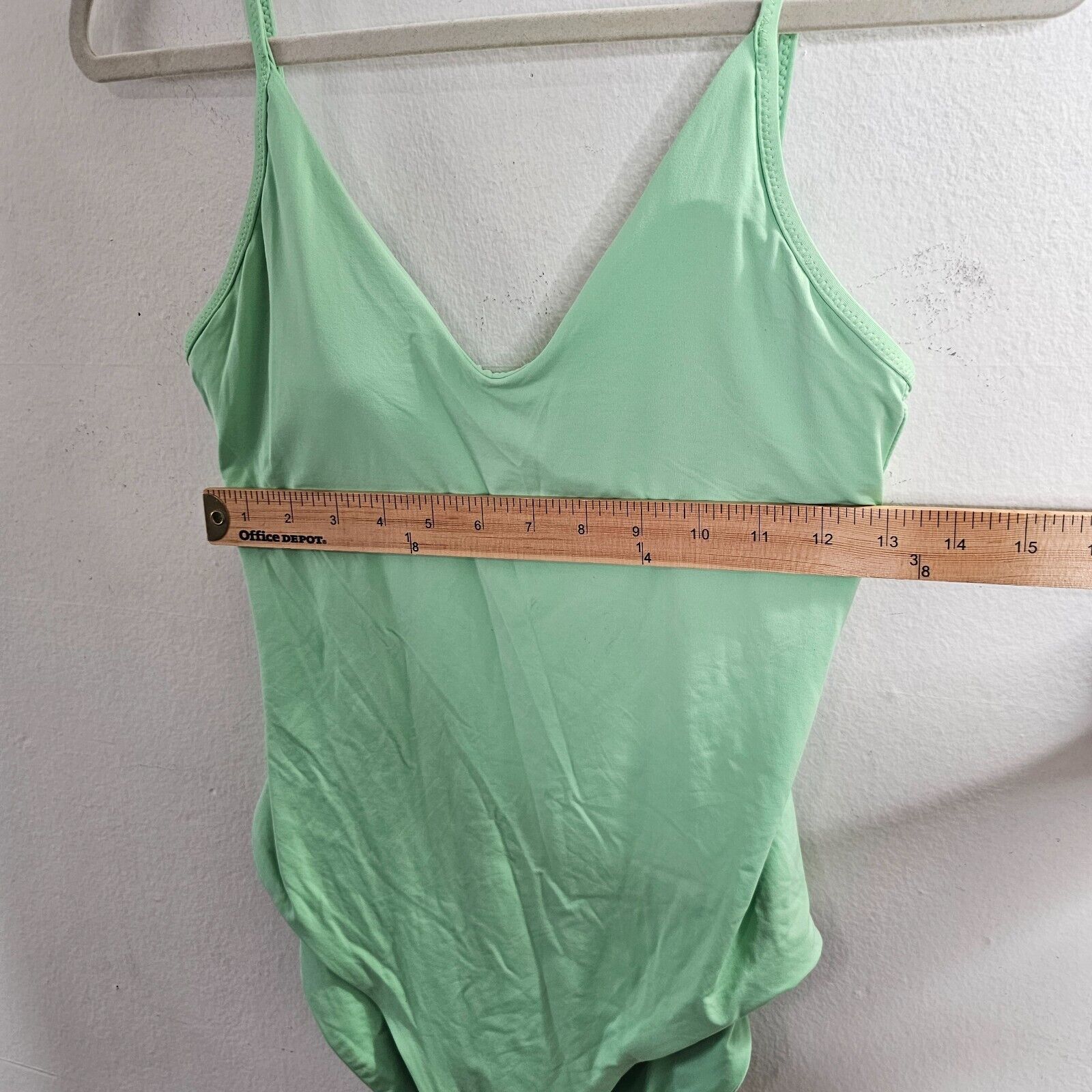 Other Becca Mint Green Scoop Neck Spaghetti Strap Back Tie Suit L Size L / US 10 / IT 46 - 9 Thumbnail