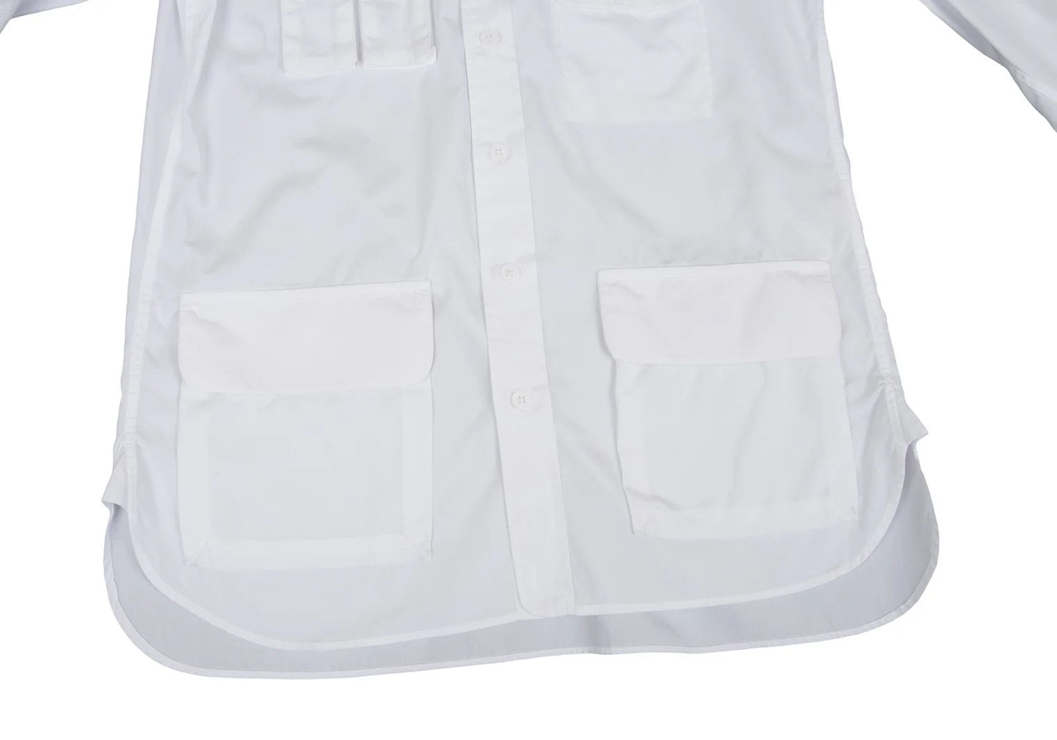Yohji Yamamoto Yohji Yamamoto Cotton Flap Pocket Shirt Size US M / EU 48-50 / 2 - 11 Thumbnail