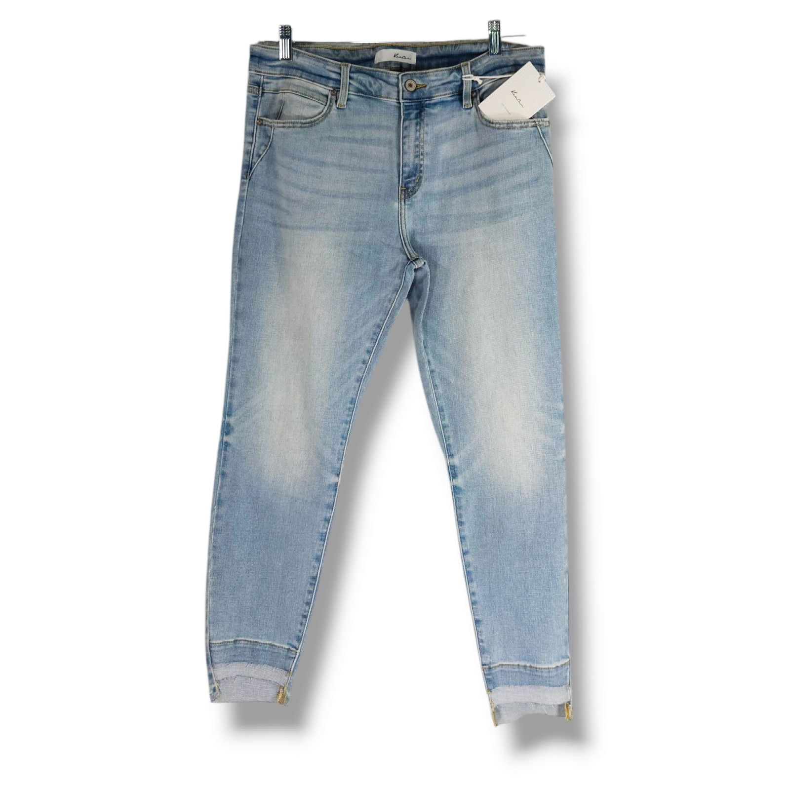 Other NWT Kancan Skinny Denim Jeans Sz. 32x28 Light Stone Blue Size 32" / US 10 / IT 46 - 2 Thumbnail