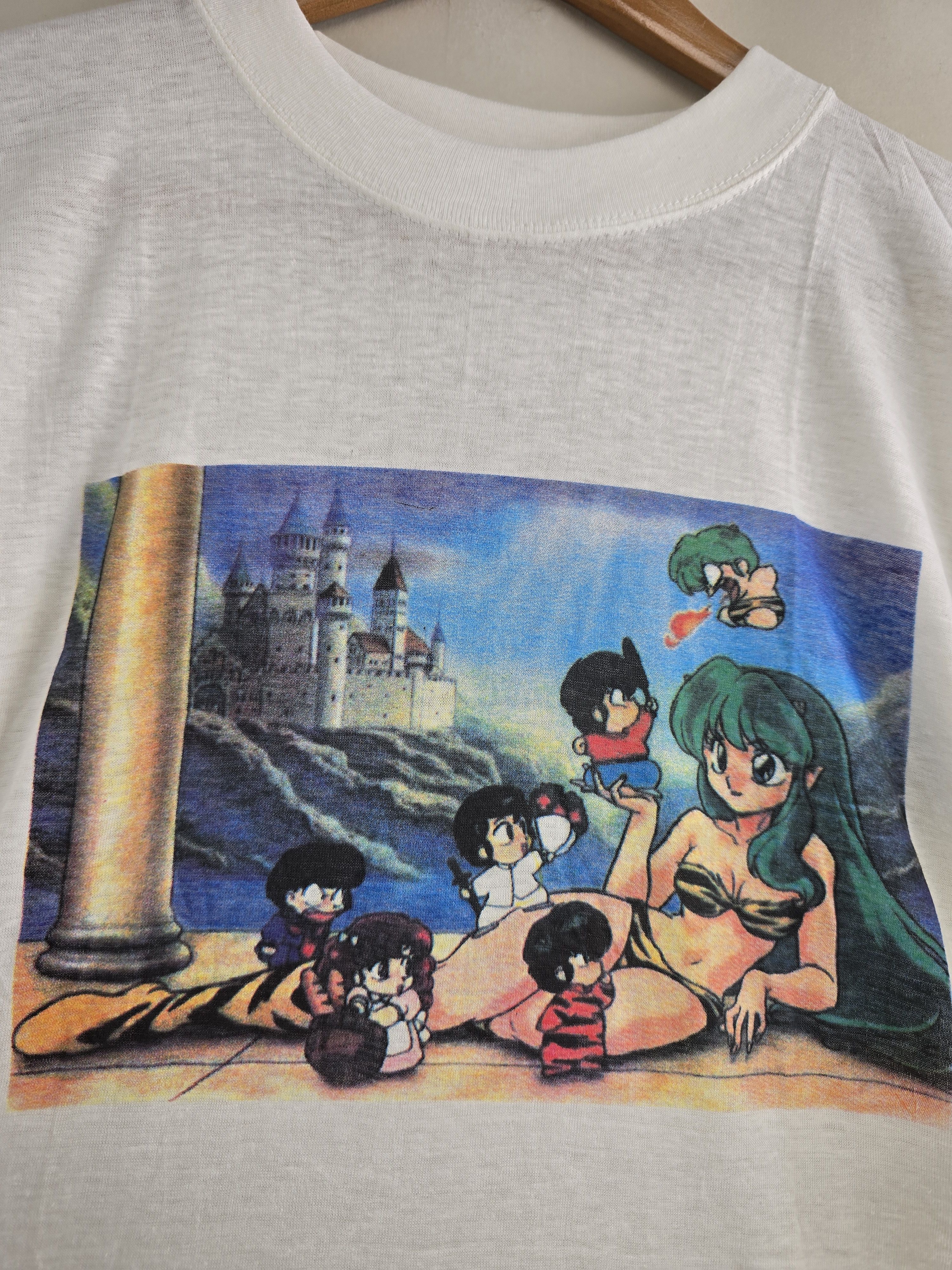 Anime × Band Tees × Vintage 90s Lum Urusei Yatsura 2XL 23.5" 30" Size US XL / EU 56 / 4 - 3 Thumbnail