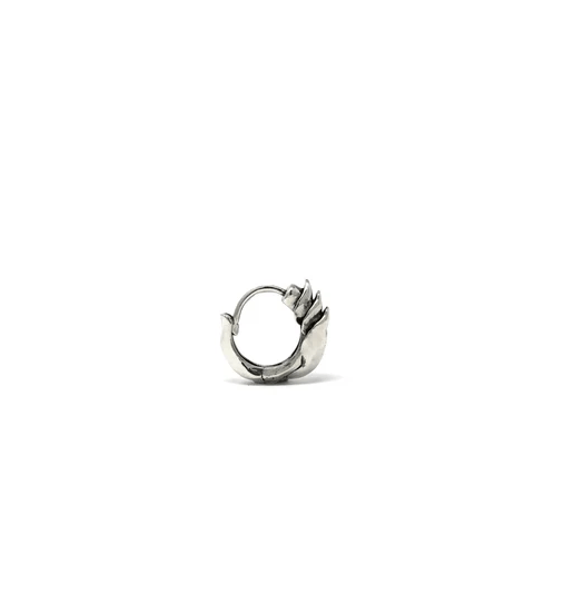 Other Opened Jesus - Single Scale Huggie Earring Size ONE SIZE - 1 Thumbnail