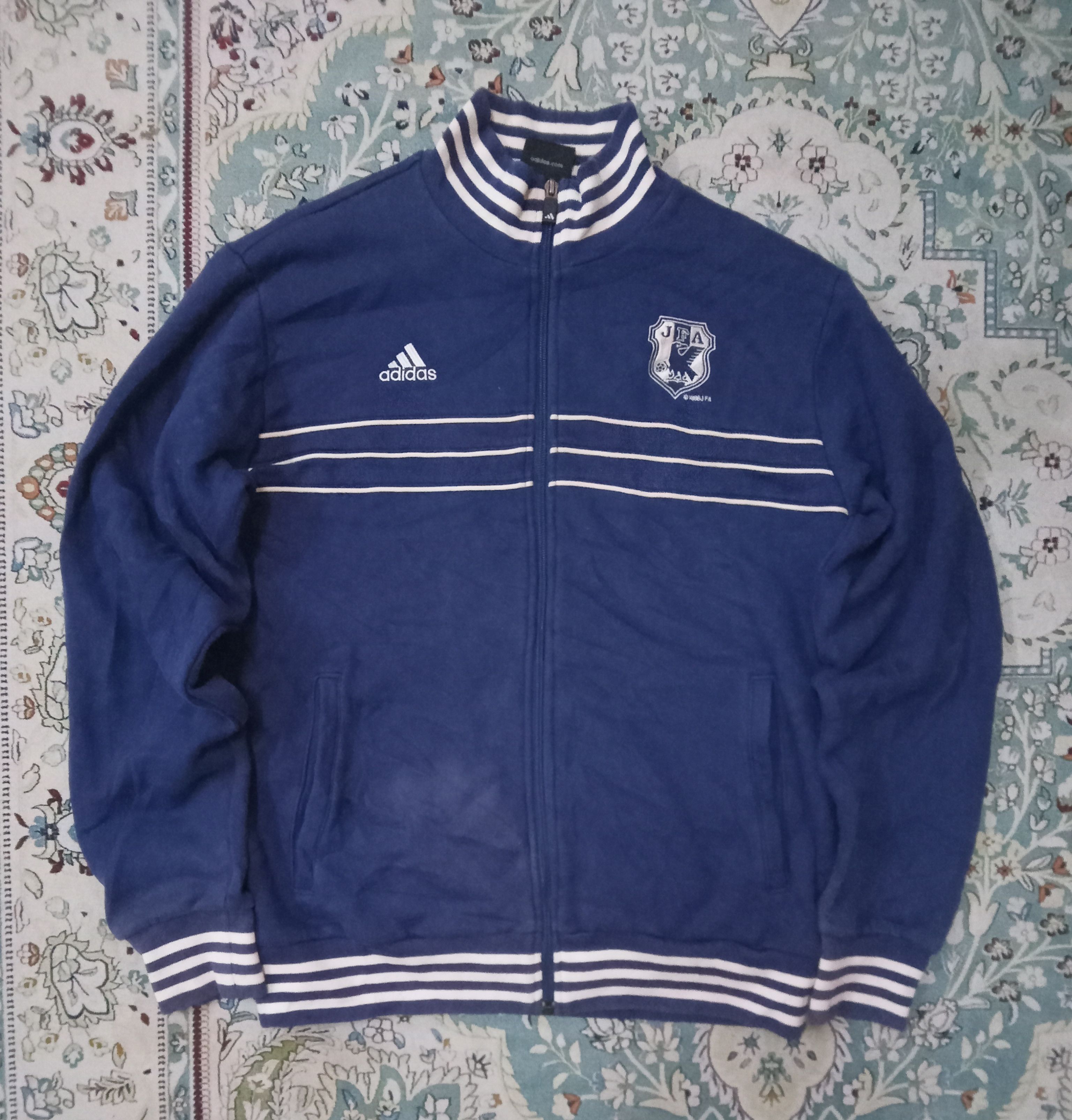 Adidas Adidas Vintage JFA Rare Jacket Size US M / EU 48-50 / 2 - 1 Thumbnail