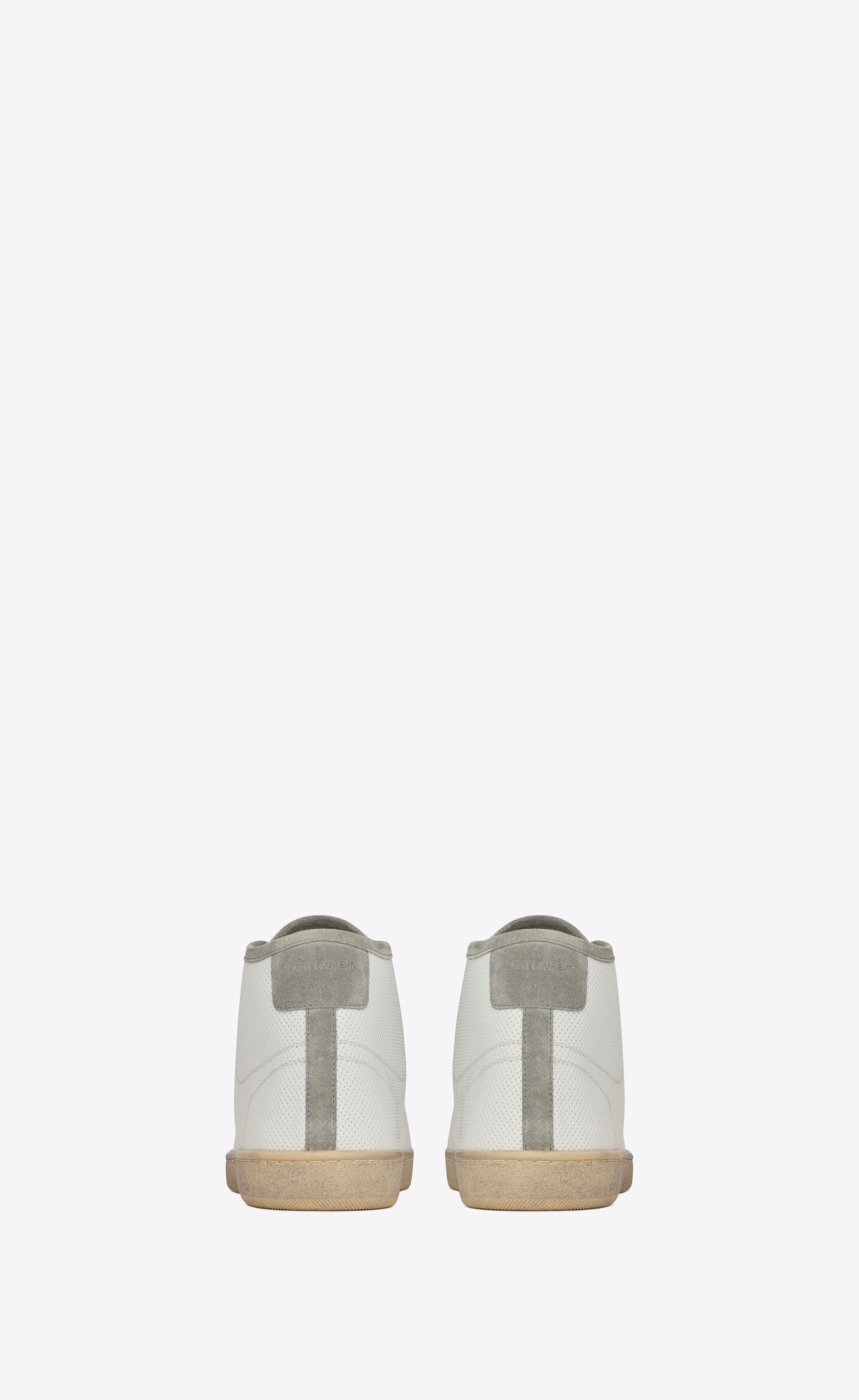 Saint Laurent Paris o1bcso1str1224 Court Classic Sl/39 Sneakers in White Size US 8 / EU 41 - 4 Thumbnail