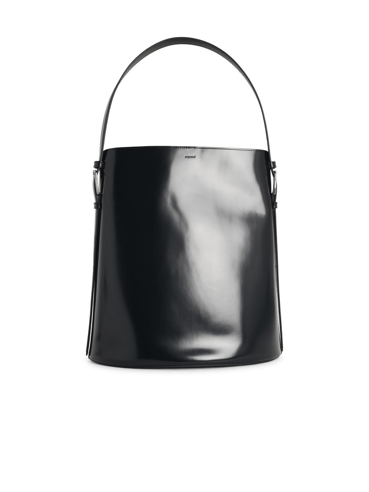 Coperni COPERNI 'Erconomic Tote' Black Leather Bag Size ONE SIZE - 1 Thumbnail