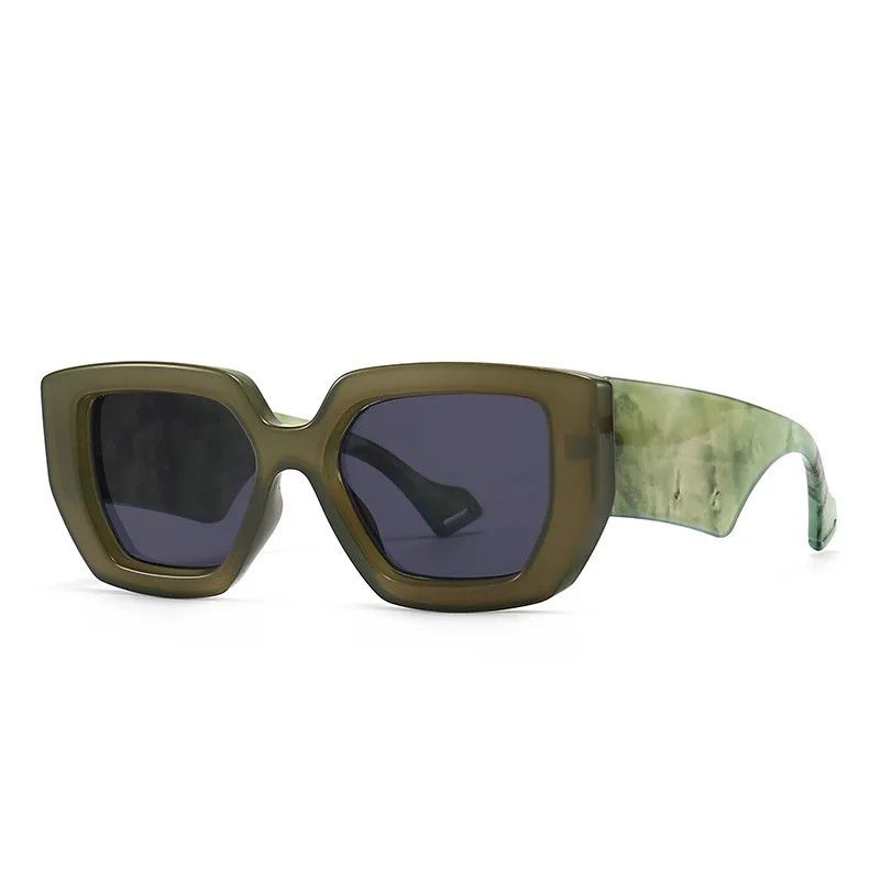 Vintage Y2k Travel Square Sunglasses Size ONE SIZE - 2 Thumbnail