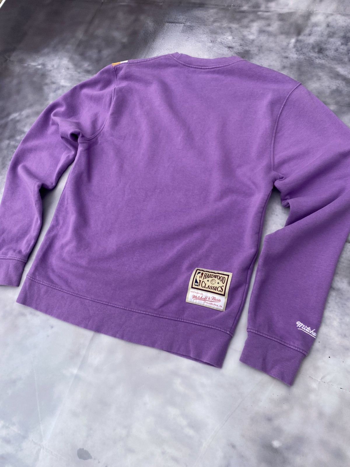 NBA MITCHELL & NESS NBA WARM UP PASTEL LA LAKERS SWEATSHIRT Size US S / EU 44-46 / 1 - 13 Thumbnail