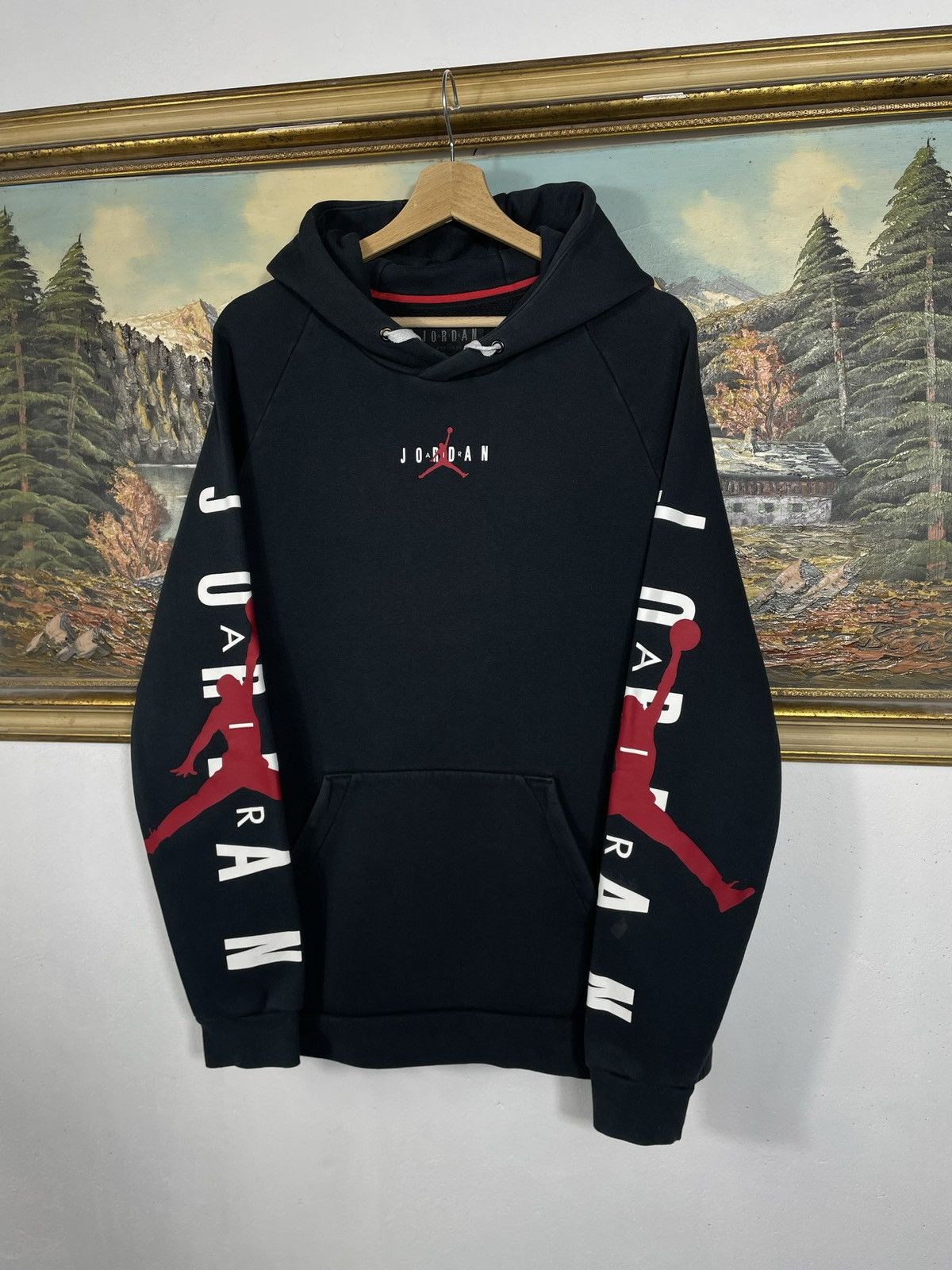 Jordan Brand × Nike Jordan Air Sweatshirt Loose Boxy Skate Drip Swag Hiphop Rap Size US M / EU 48-50 / 2 - 2 Thumbnail
