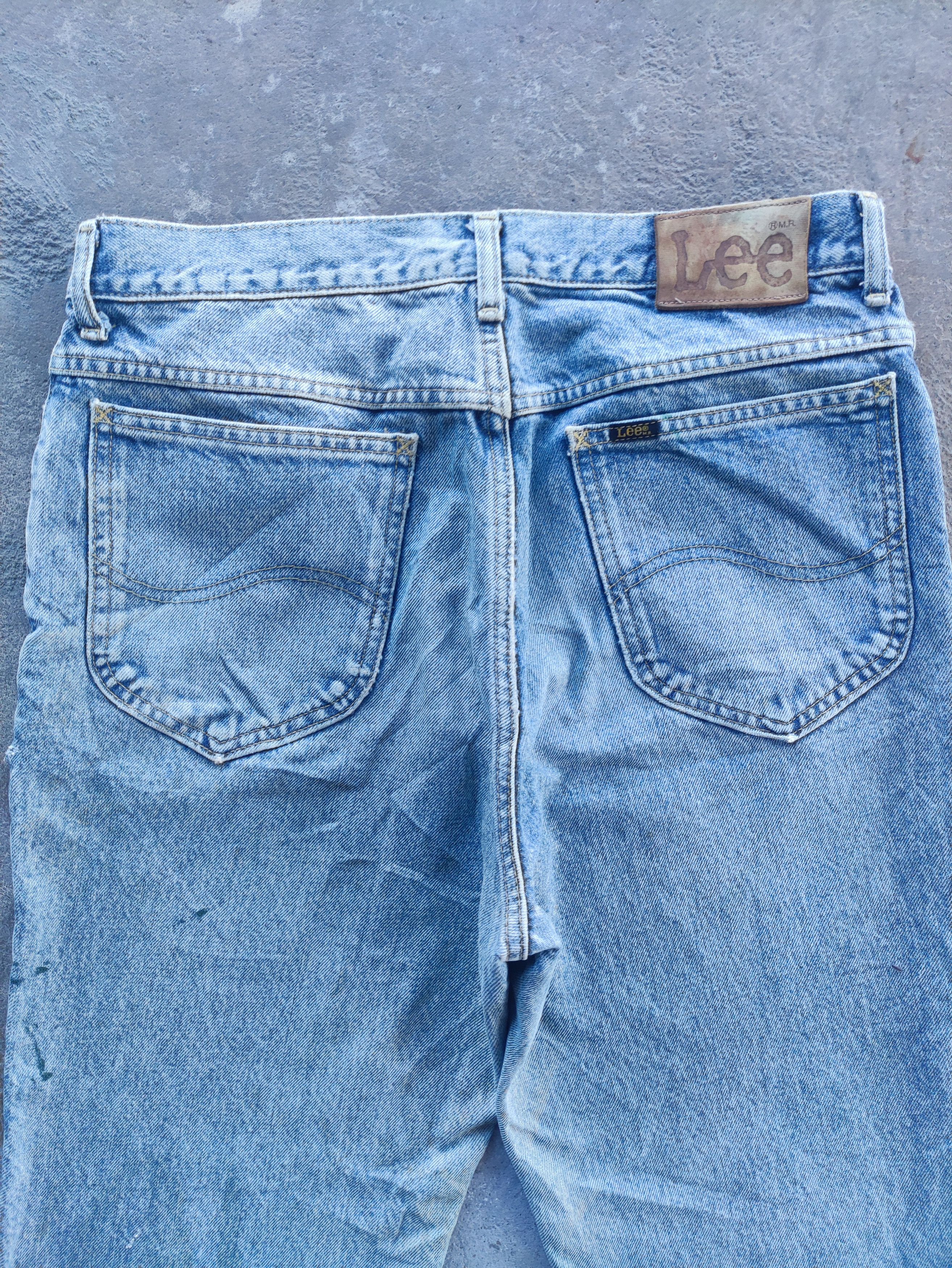 Lee Vintage Lee Brand Rusty Denim Distressed Faded Pants Size US 31 - 9 Thumbnail