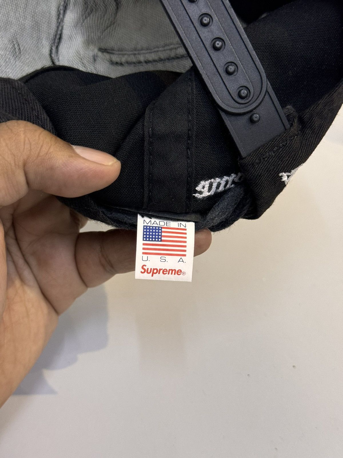 Supreme Slayer Supreme 2016 Snapback Cap Size ONE SIZE - 7 Thumbnail