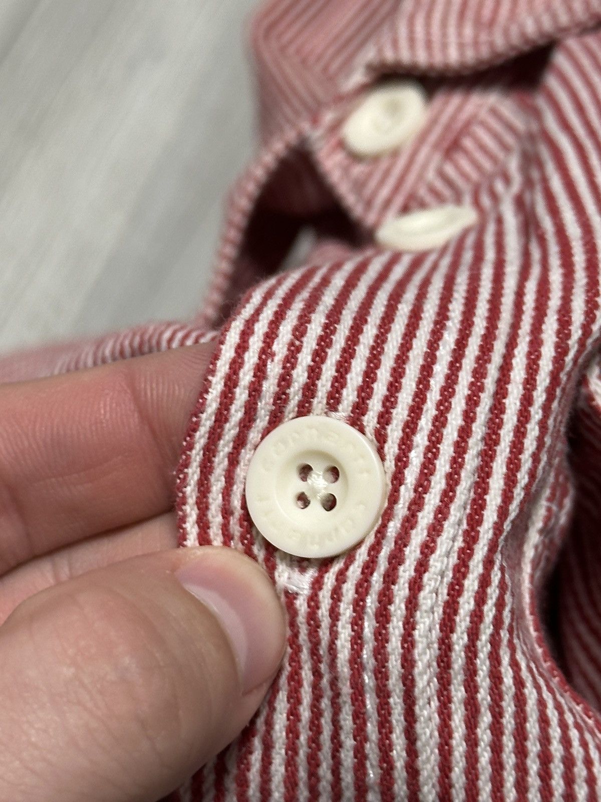 Carhartt Carhartt Logo Red Striped Flannel Harbor Shirt Size US M / EU 48-50 / 2 - 4 Thumbnail