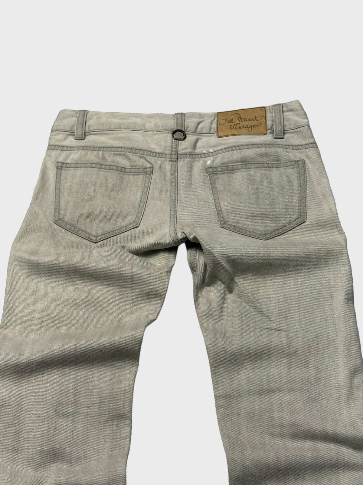 Japanese Brand Jill Stuart Distressed Helmut Lang Inspired Low Rise Jean Size US 29 - 8 Thumbnail