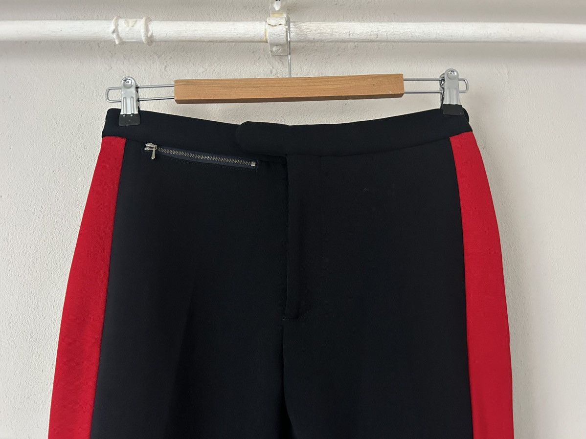 Gucci Gucci Black Flared Pants with Red Side Stripes Size US 30 / EU 46 - 2 Thumbnail