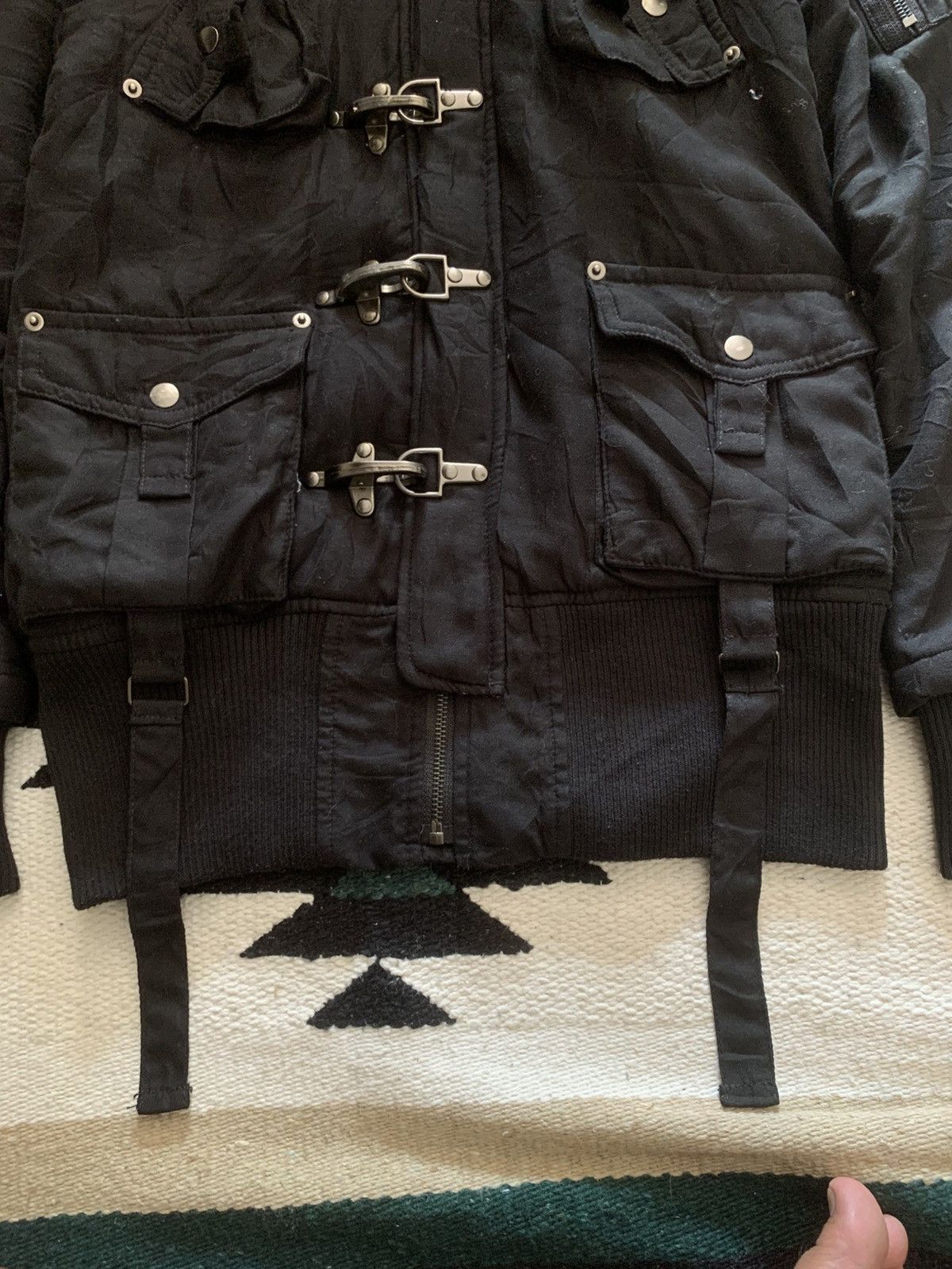 If Six Was Nine Japanese CRWX Fireman Fur Jacket Size US M / EU 48-50 / 2 - 17 Thumbnail