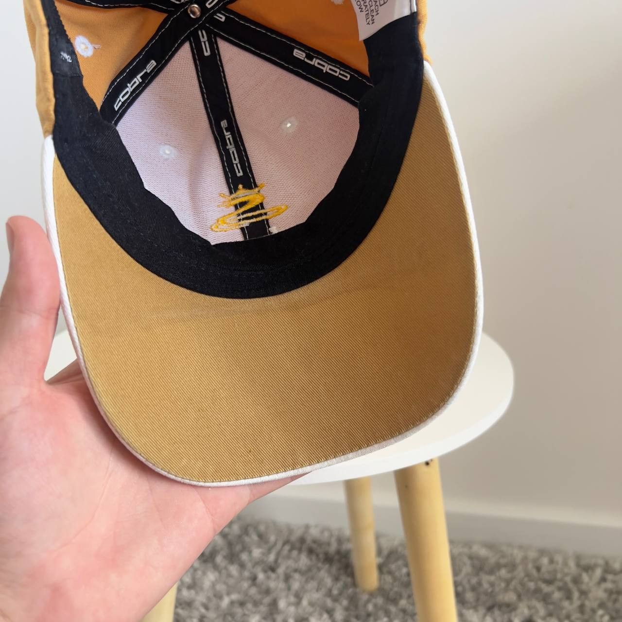 Cobra Vintage Cobra Basseball Cap Yellow One Size Size ONE SIZE - 10 Thumbnail