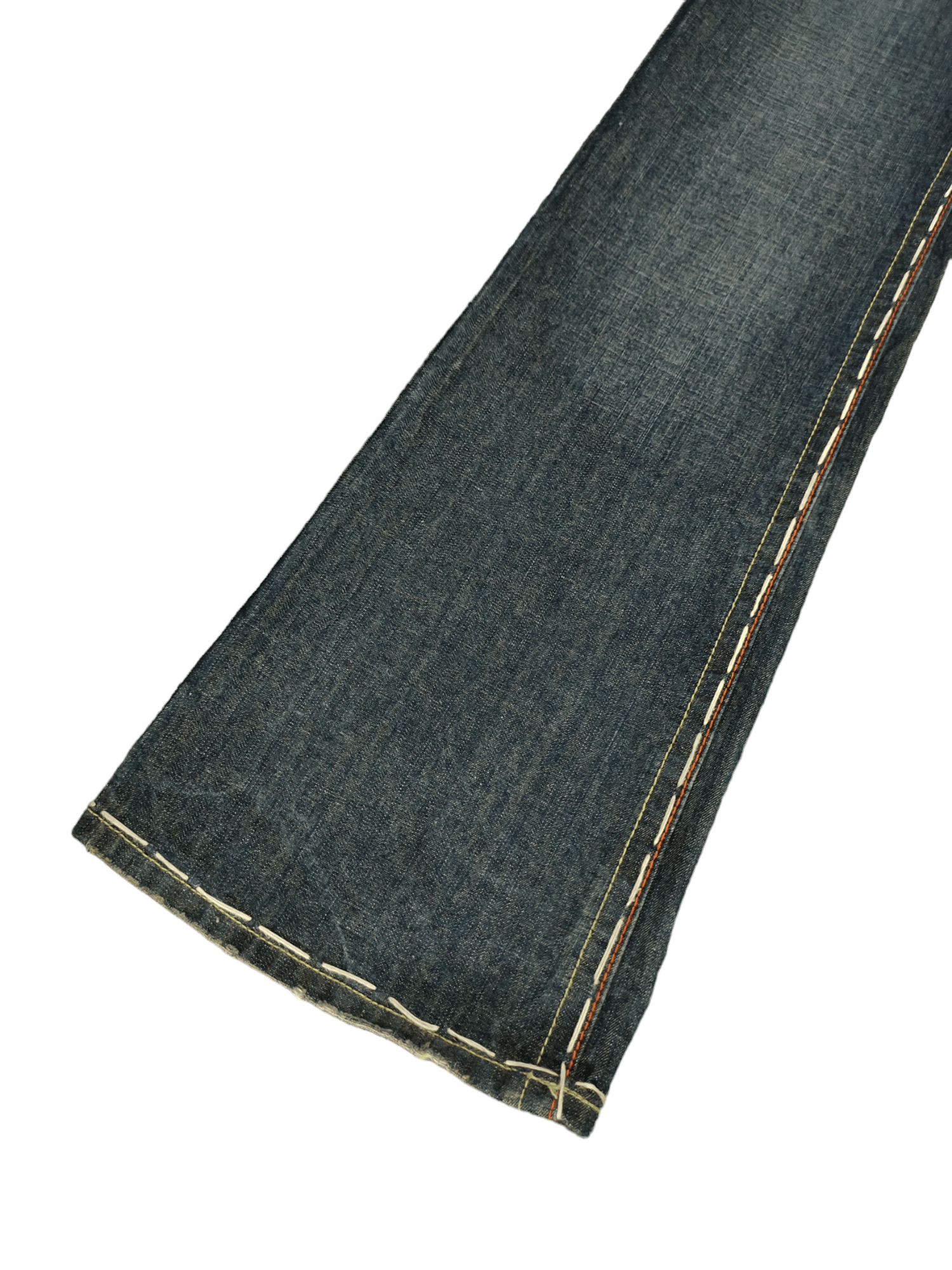 Le Grande Bleu (L.G.B.) Flare Jeans Laguna Beach Usa Boot Cut Y2k Affliction Style Size US 30 / EU 46 - 18 Thumbnail