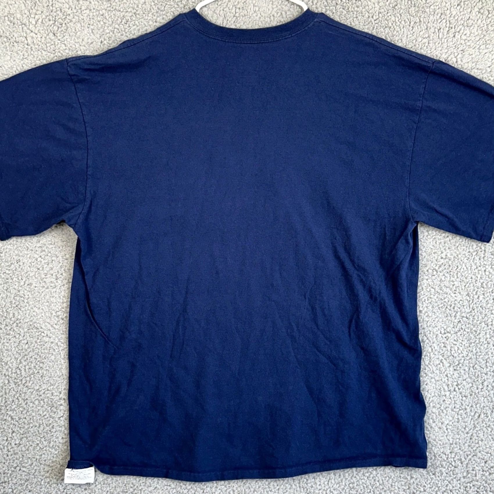 Vintage Columbus Blue Jackets Graphic Shirt Tee Mens 2XL Blue Short Sleeve Majestic Size US XXL / EU 58 / 5 - 2 Thumbnail