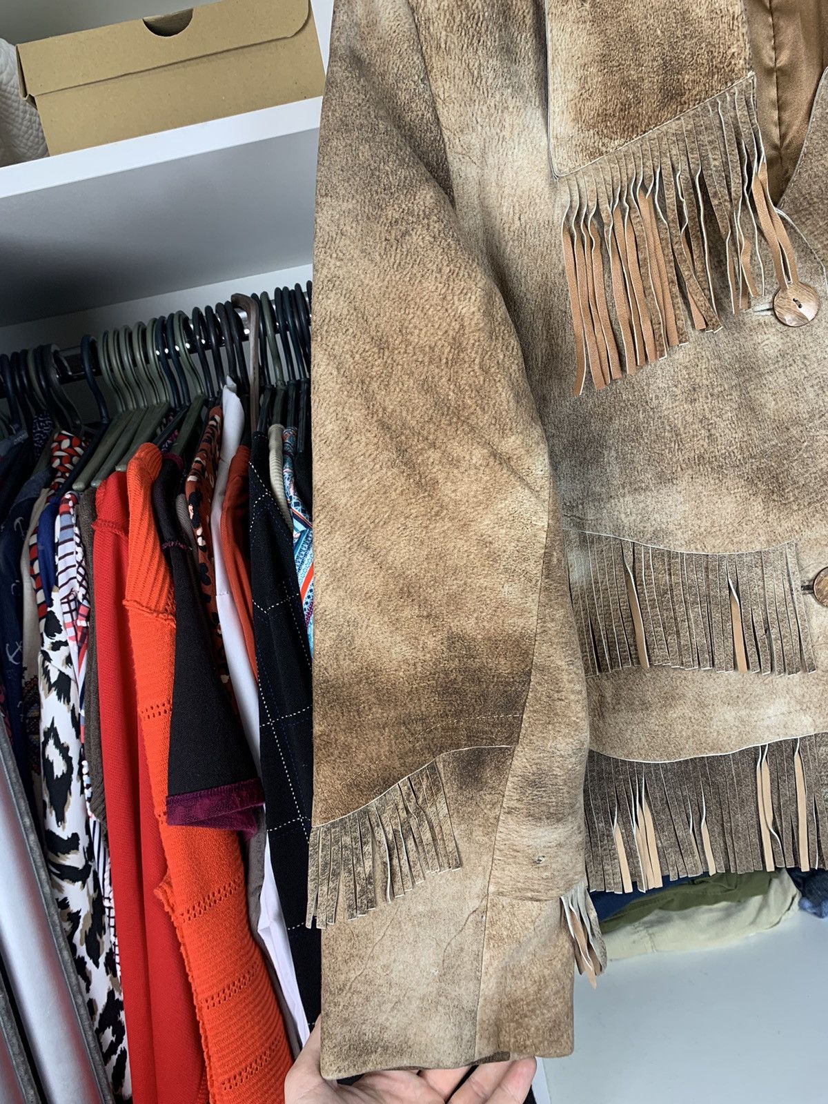 Cowboy Equipment Galicia Women’s Cowboy Western Flanged Jacket Size L / US 10 / IT 46 - 7 Thumbnail