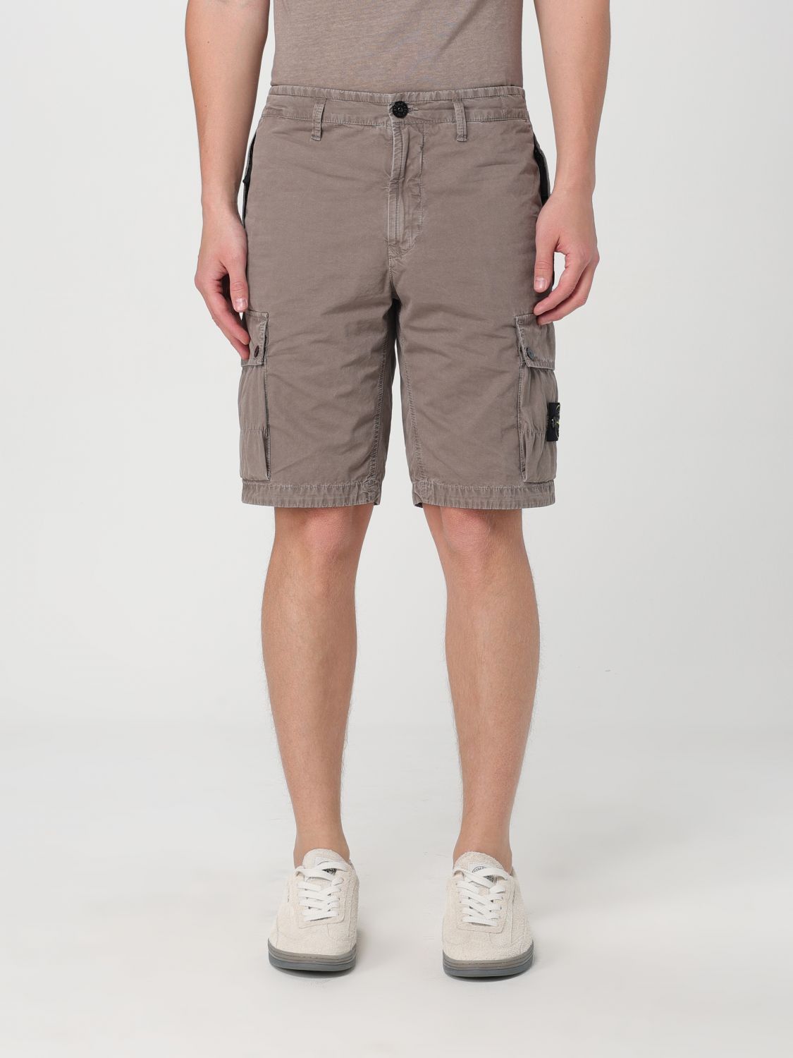 image of Stone Island Short Men Brown (Size 32)