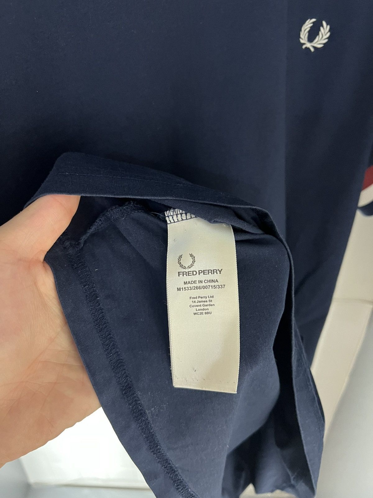 Fred Perry VERY RARE FRED PERRY CLASSIC DESIGNER T-SHIRT CASUAL Y2K 90s Size US L / EU 52-54 / 3 - 6 Thumbnail