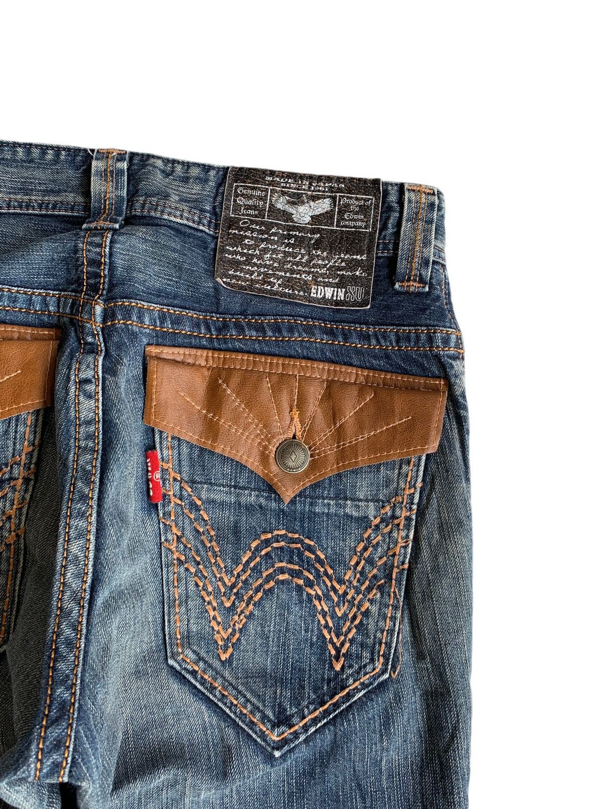 Kapital FLARE EDWIN NAVAJO HIPPIES STYLE & FADED AND RUSTY DENIM☠️🎌🌈 Size US 32 / EU 48 - 12 Thumbnail