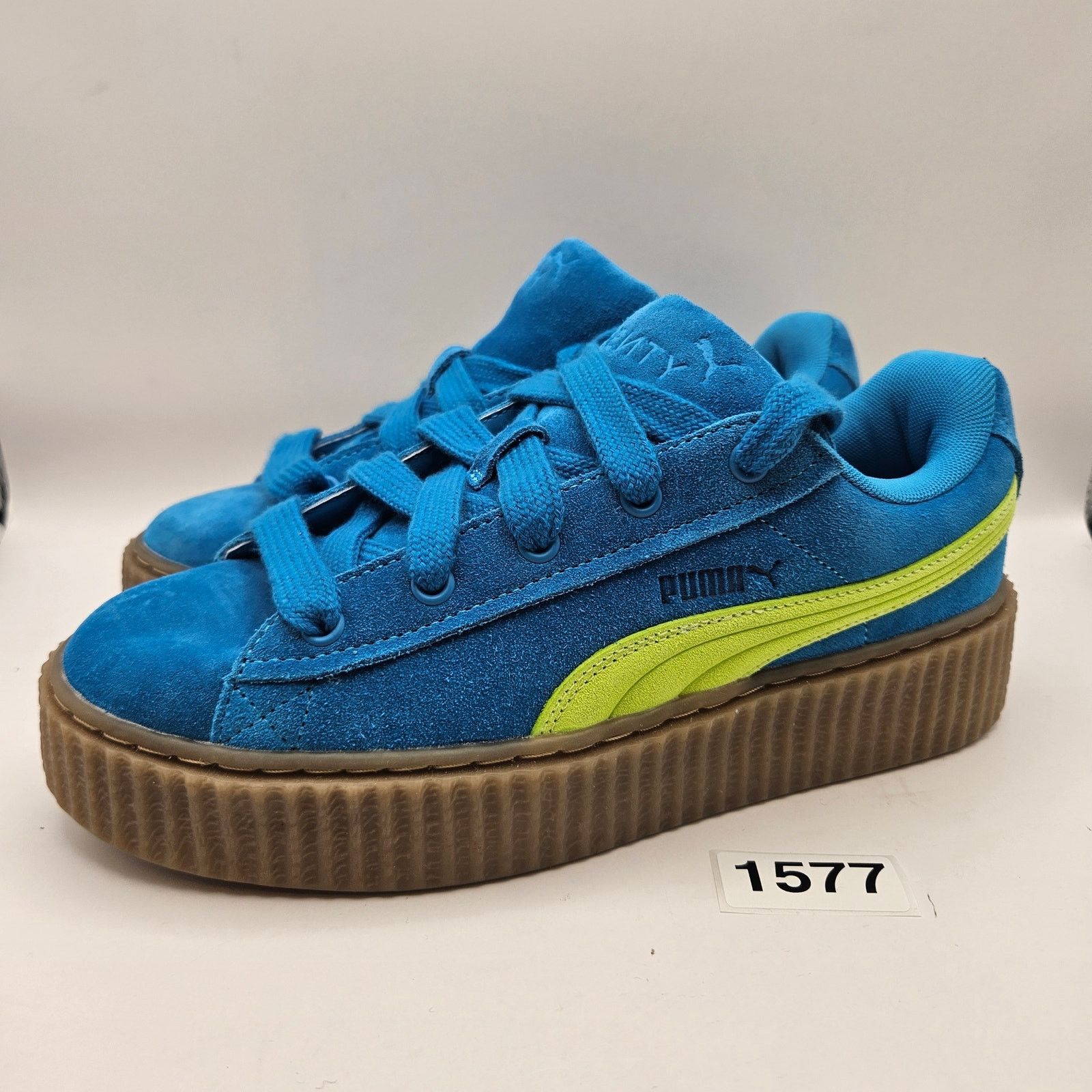 Puma PUMA X RIHANNA FENTY WOMEN'S 8 CREEPER PHATTY SPEED BLUE Size US 8 / IT 38 - 1 Thumbnail