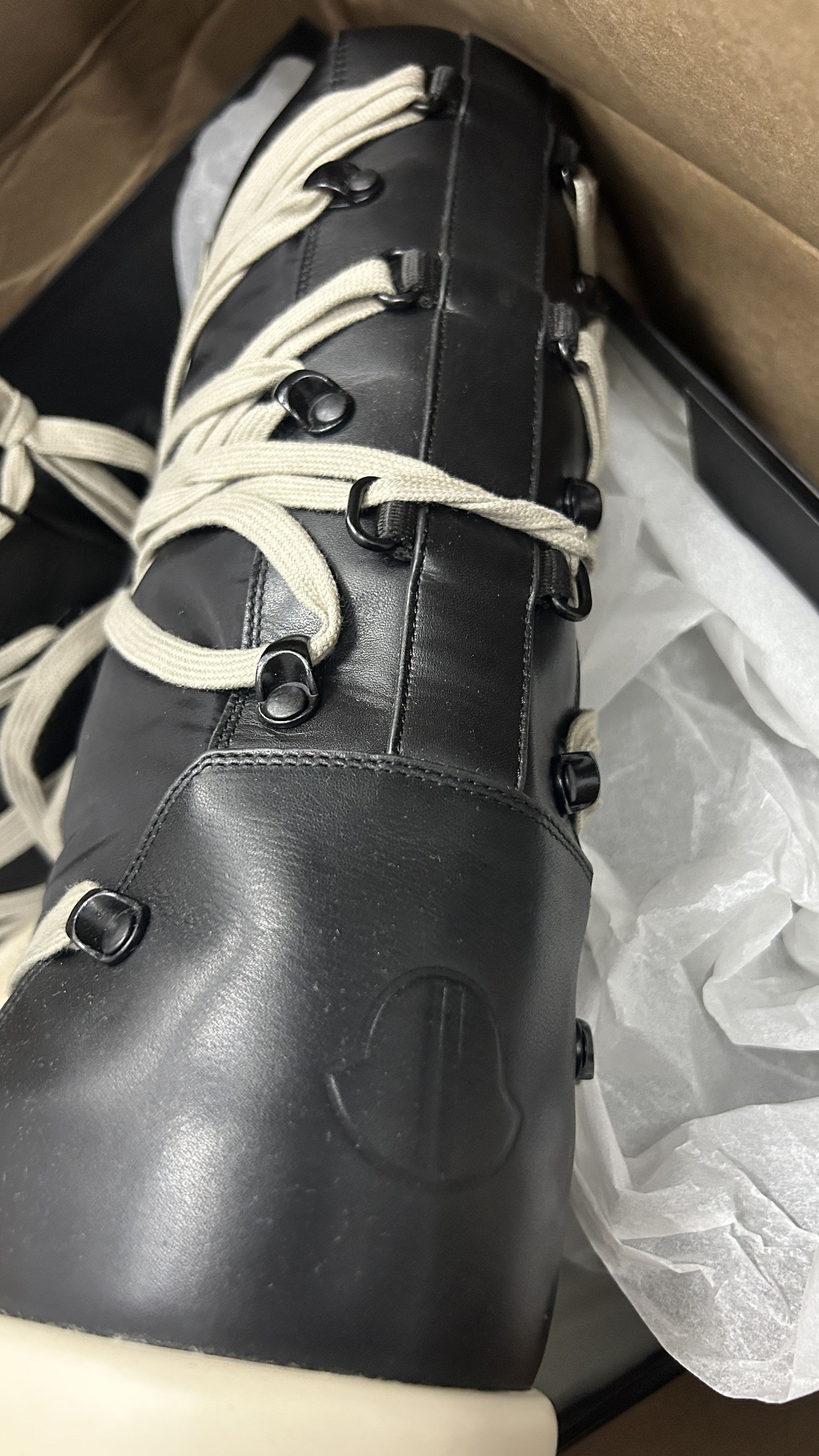 Moncler × Rick Owens FW23 BIGROCKS IN BLACK HEAVY size EU 43 / US 10 Size US 10 / EU 43 - 10 Thumbnail