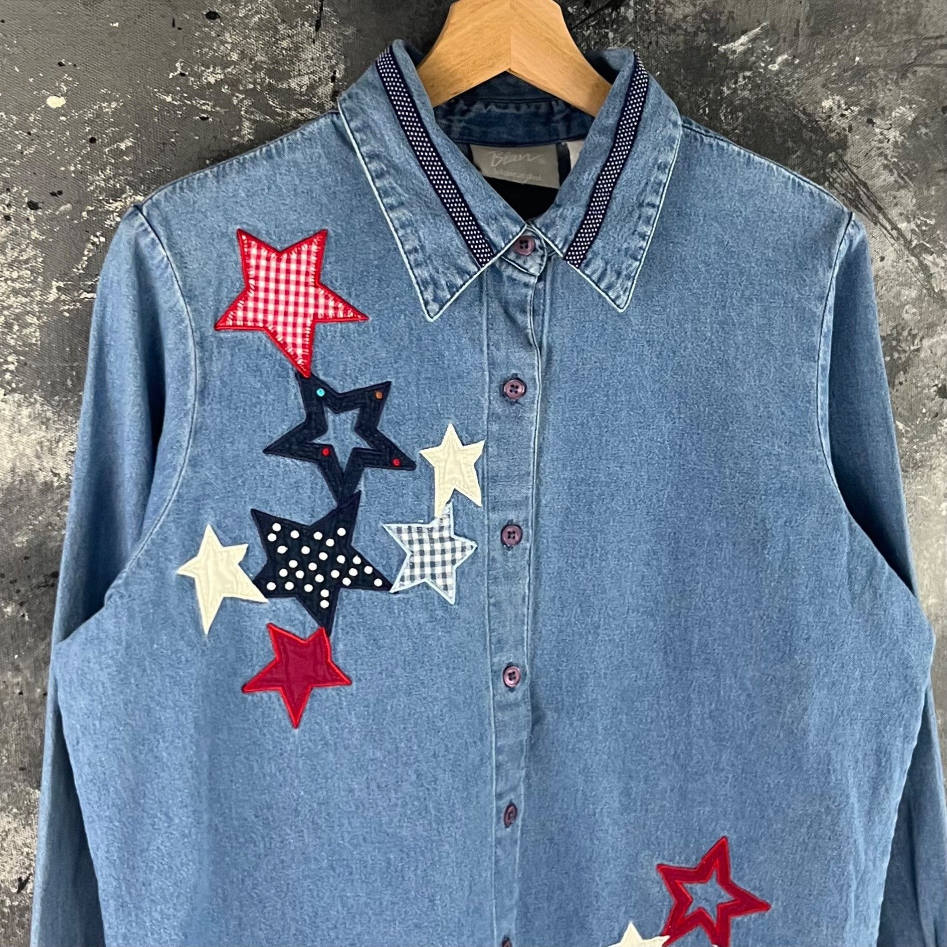 Vintage Vintage 90’s Blair Americano shirt Size US M / EU 48-50 / 2 - 3 Thumbnail