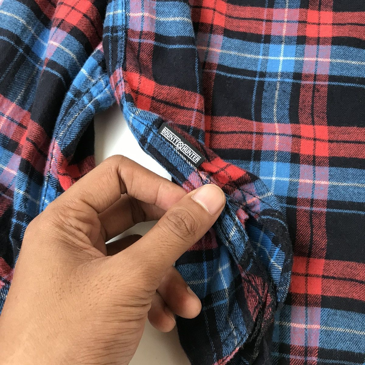 Bounty Hunter × Japanese Brand Bounty Hunter flannel shirt Size US S / EU 44-46 / 1 - 5 Thumbnail
