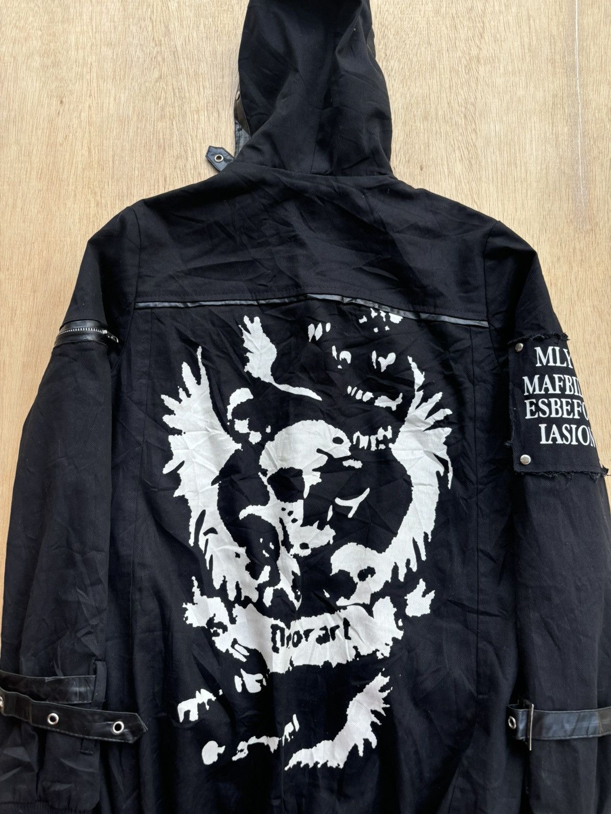 If Six Was Nine Addictrap Studded Skull Ifsixwasnine Lgb Style punk Jacket Size US L / EU 52-54 / 3 - 5 Thumbnail