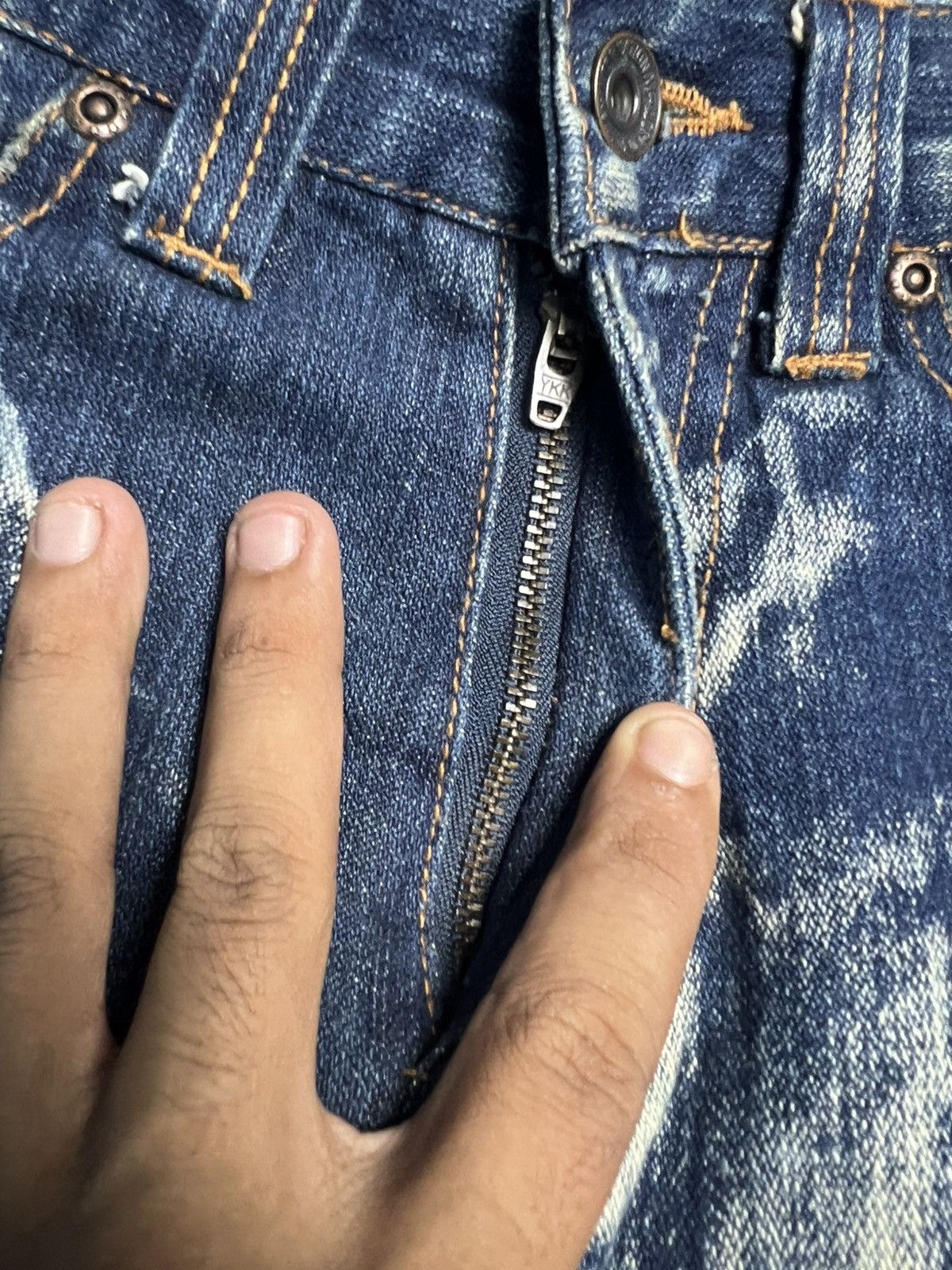 Japanese Brand World Jeans International Japanese Brand Distressed (45) Size US 31 - 8 Thumbnail