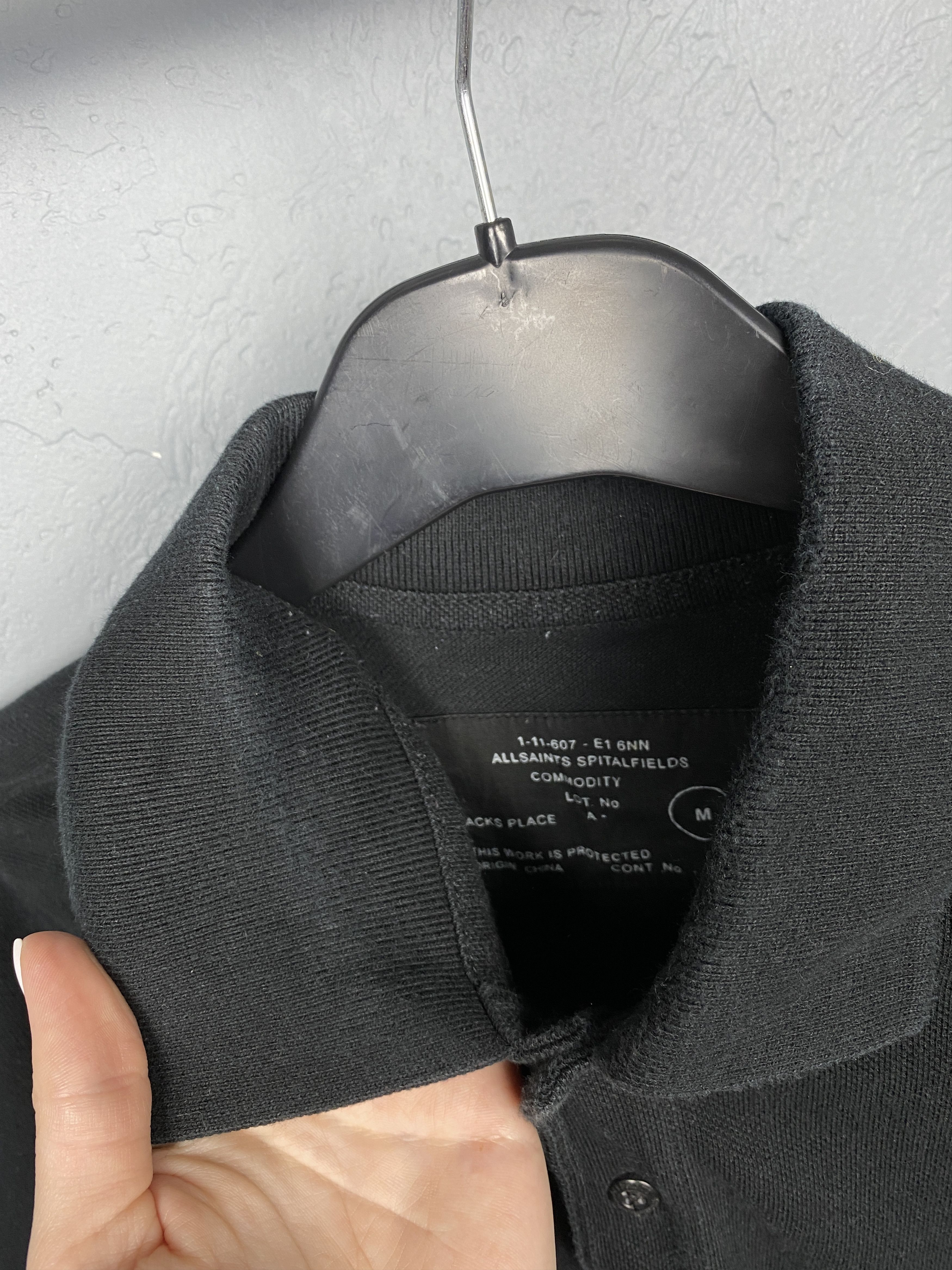 Allsaints Allsaints Vintage Mens Fight-Club Polo Shirt Size US M / EU 48-50 / 2 - 5 Thumbnail