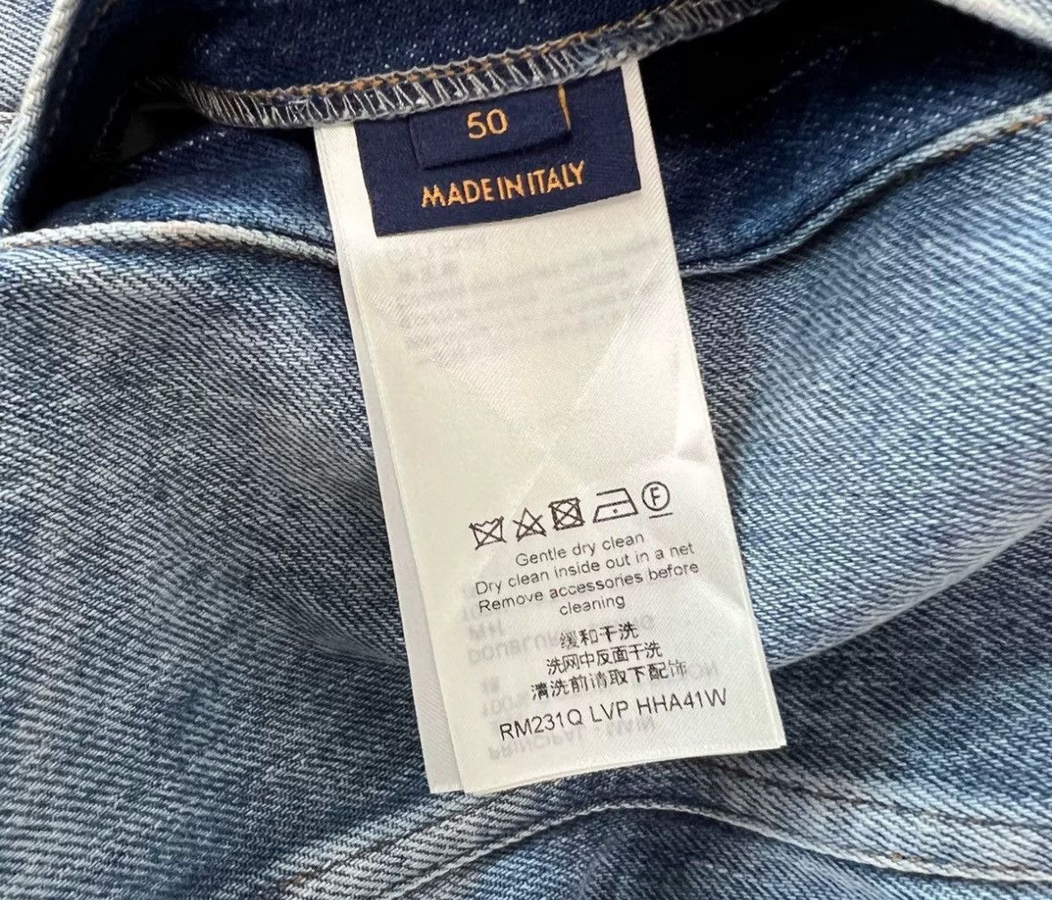 Louis Vuitton Louis Vuitton listed washed denim jacket2412-Nextarrow Size US M / EU 48-50 / 2 - 8 Thumbnail
